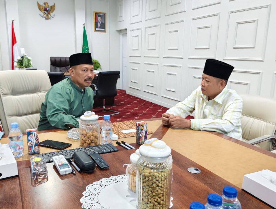 Usai Umrah, Pembina Aslam Group Internasional Temui Kanwil Agama Sulsel dan Muhammad Aras