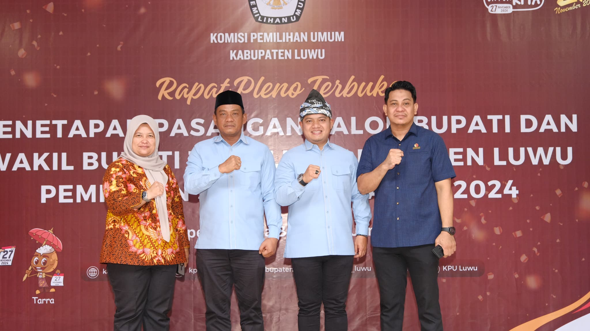 Patahudding-Dhevy Bijak Disahkan sebagai Bupati dan Wakil Bupati Terpilih 2024