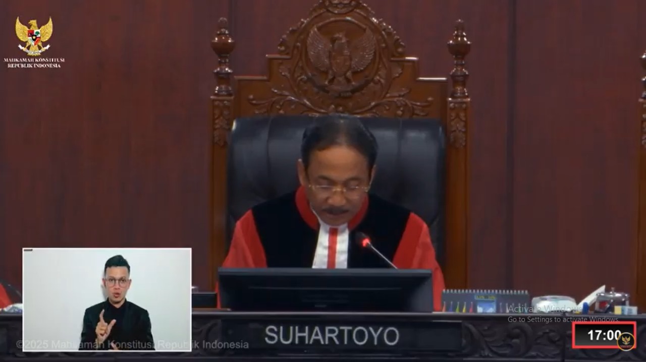 MK Tolak Gugatan PHPU Paslon Nomor 2 Syamsari Kitta-M Natsi Ibrahim di Pilkada Takalar