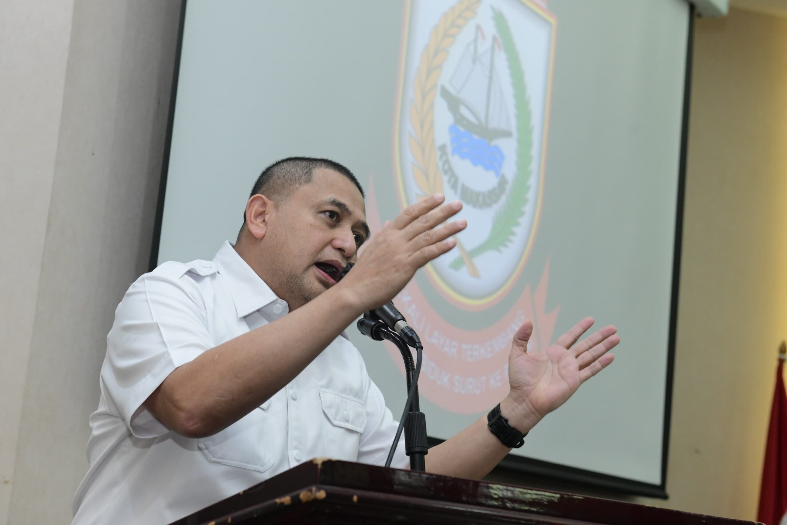Jelang Pelantikan Walkot dan Wawalkot Makassar, Munafri  Hadiri Rakor Perdana Forkopimda