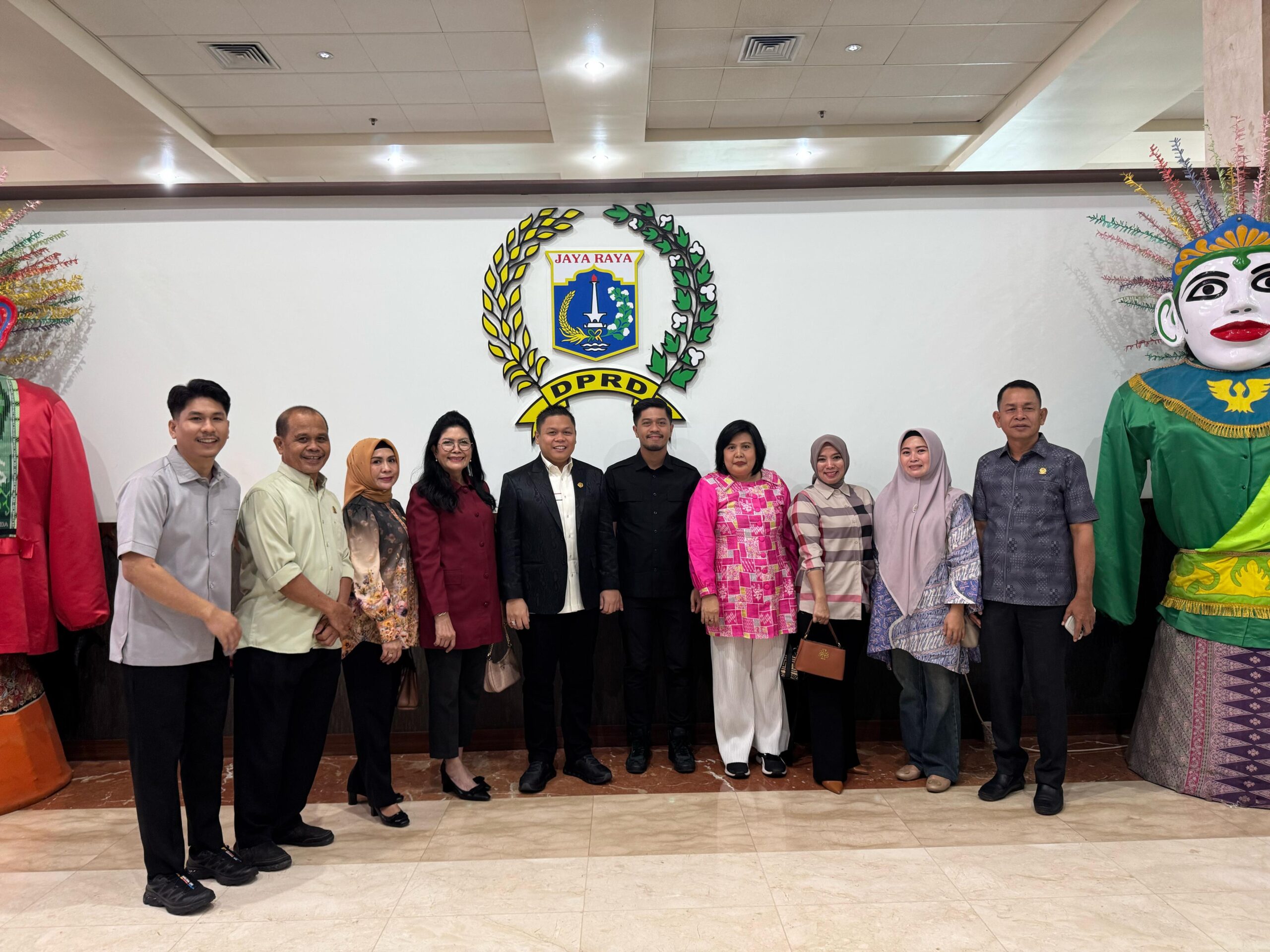 Wakil Ketua  Yasir Machmud Pimpin Kunjungan Bersama Badan Musyawarah ke  DPRD DKI Jakarta