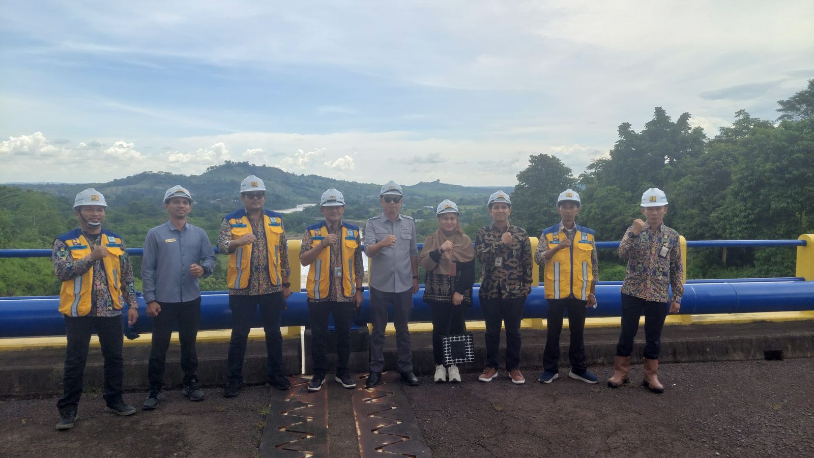 Pasca Curah Hujan yang Tinggi di Sulsel, Ombudsman Inspeksi Pengelolaan Bendungan Bili-bili