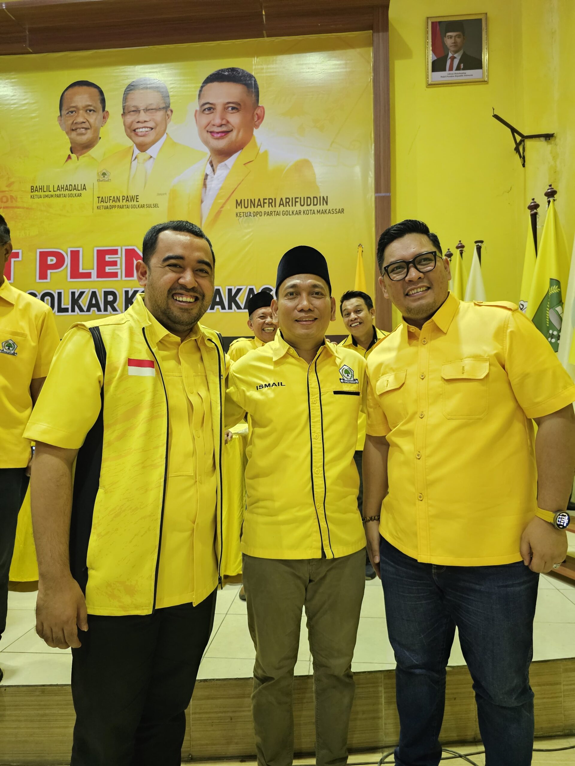 Suharmika Jabat Sekretaris Golkar Makassar Gantikan Abdul Wahab Tahir