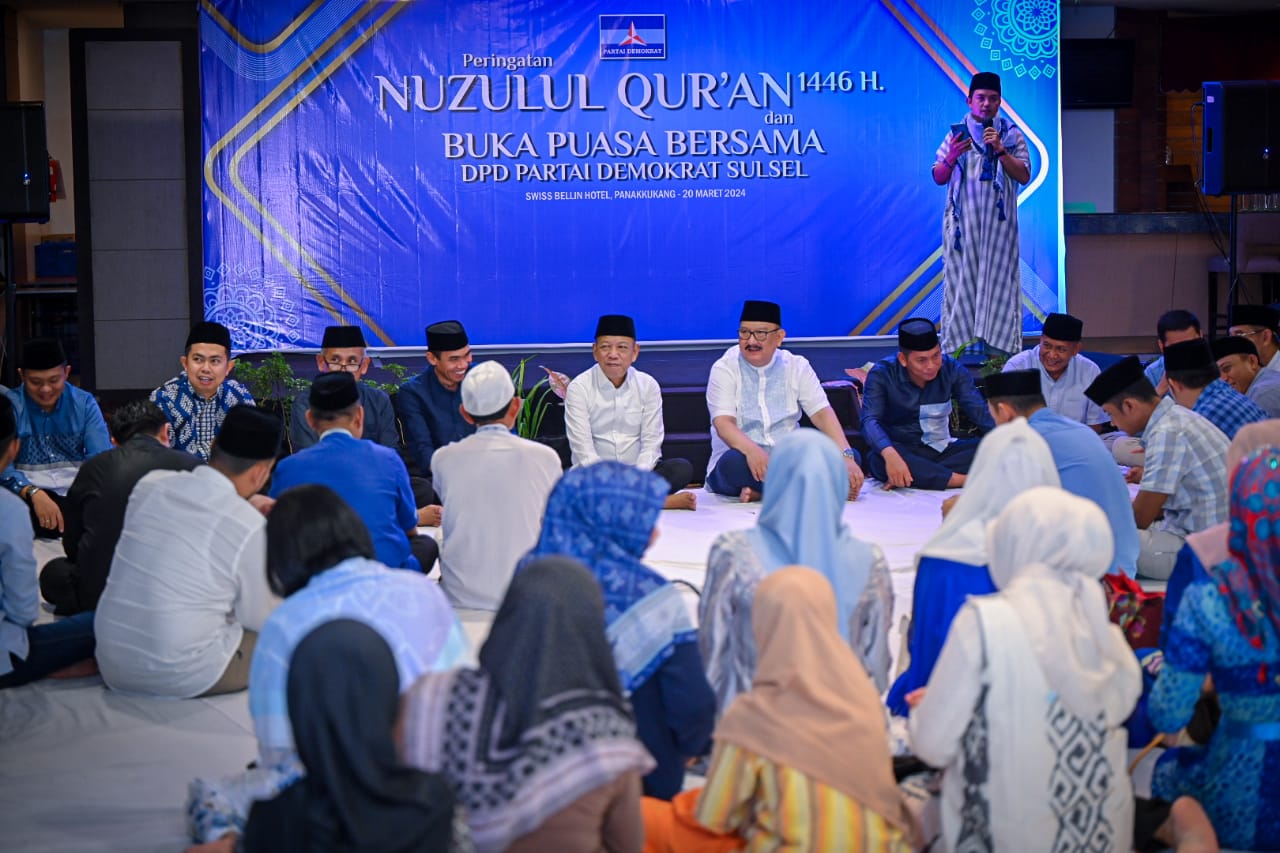 Pererat Tali Silaturahmi, Demokrat Sulsel Gelar Nuzulul Qur’an