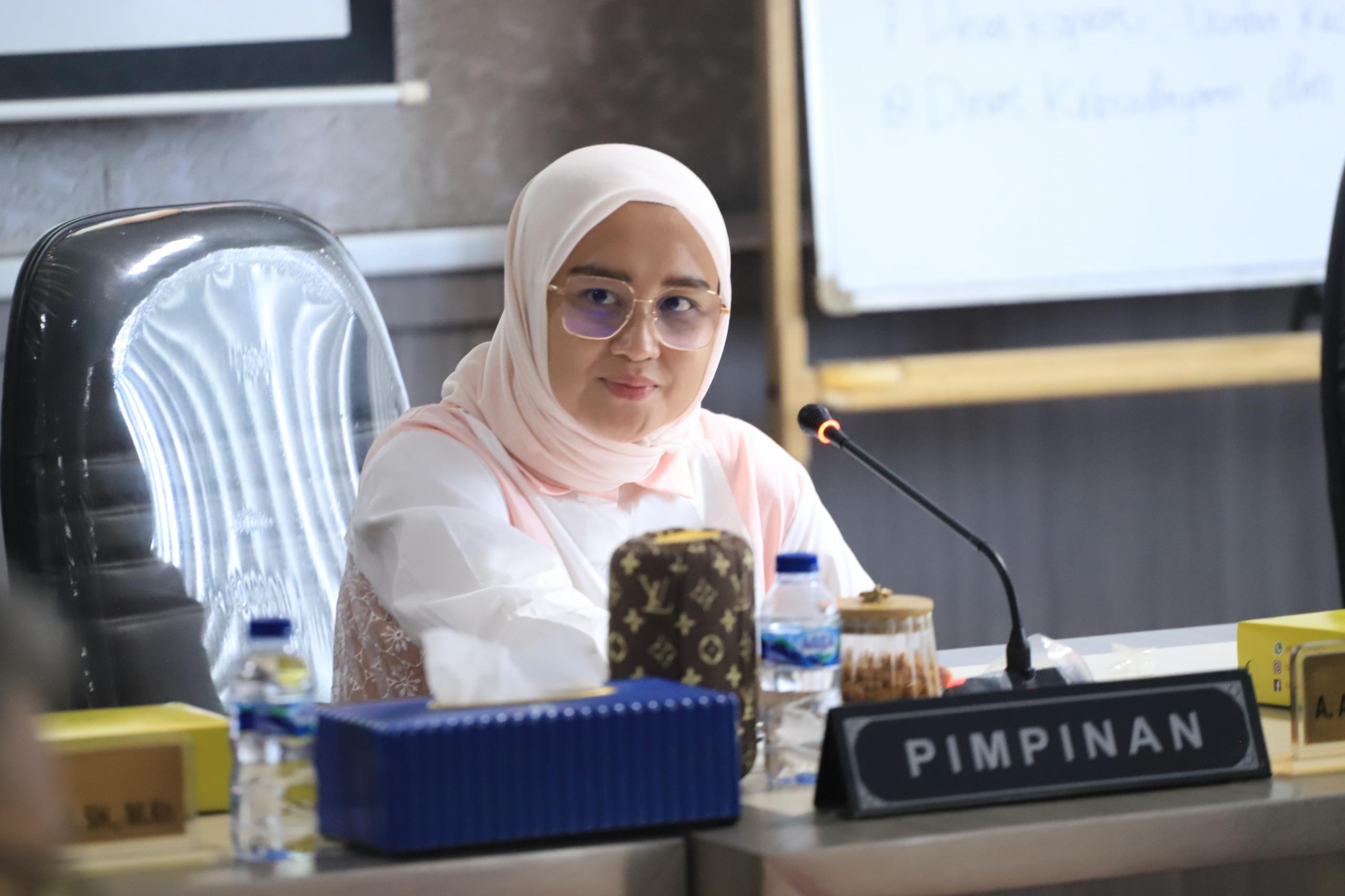 Bahas LKPJ, Andi Azizah Irma Wahyudiyati: Untuk Memastikan Program Berjalan Sesuai Target