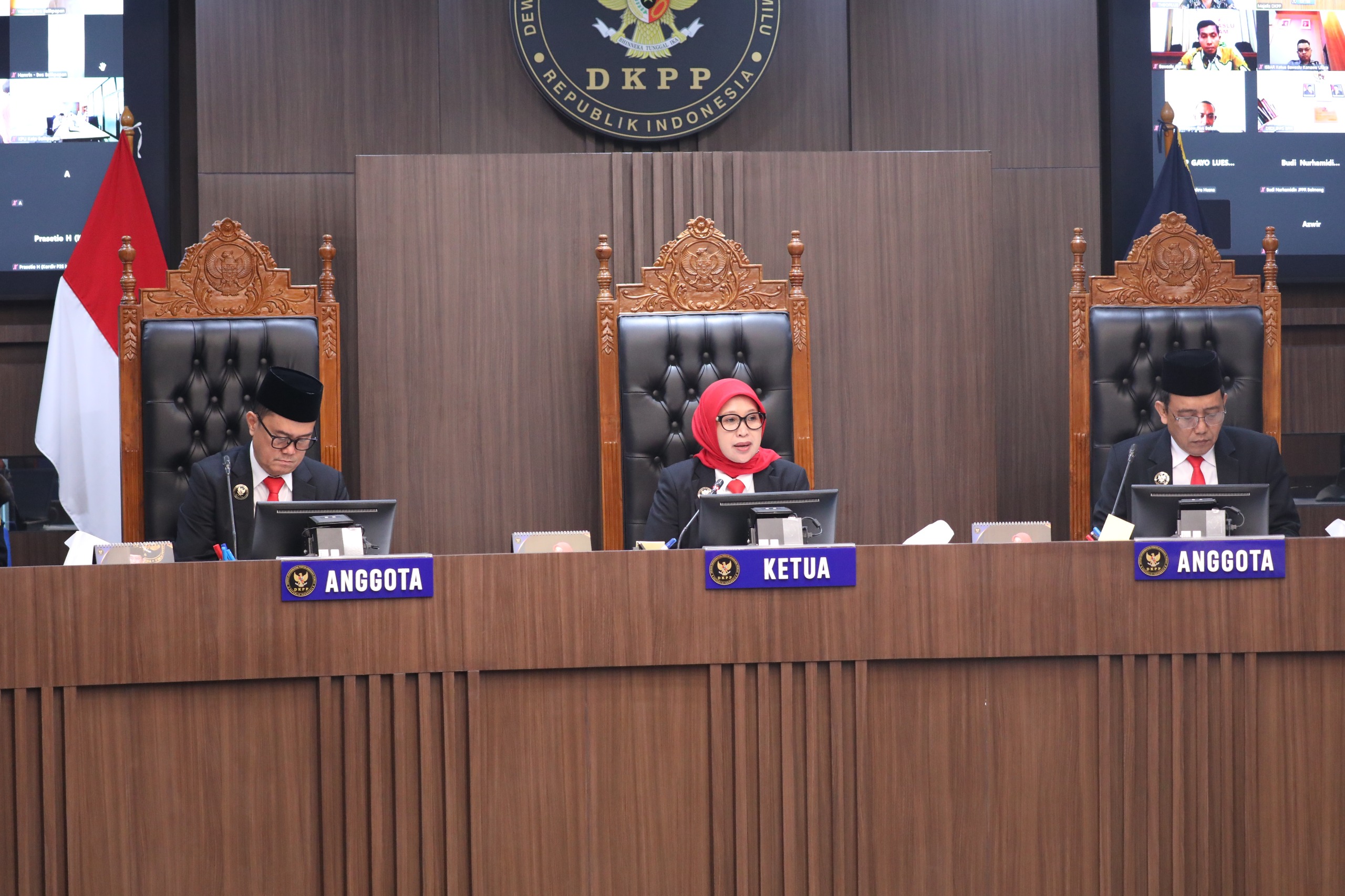Tidak Terbukti Melanggar, DKPP Pulihkan Nama Baik Ketua Bawaslu Sulsel, Tator, dan Barru