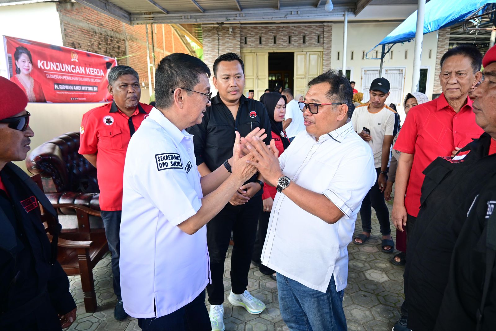 Ridwan Andi Witri-Bupati Takalar Kunjungan Kerja ke Desa Pesisir