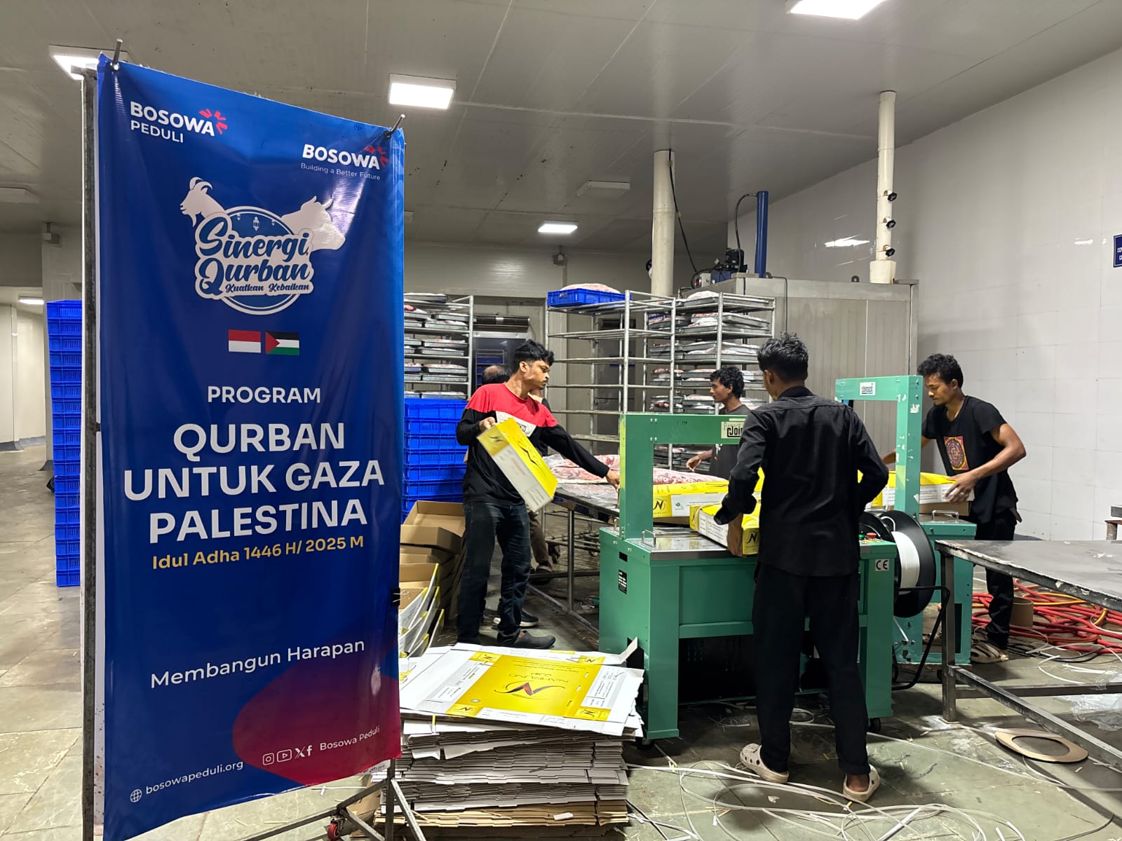 Bosowa Peduli Salurkan Hewan Kurban ke  Palestina Ditengah Situasi Krisis di Gaza