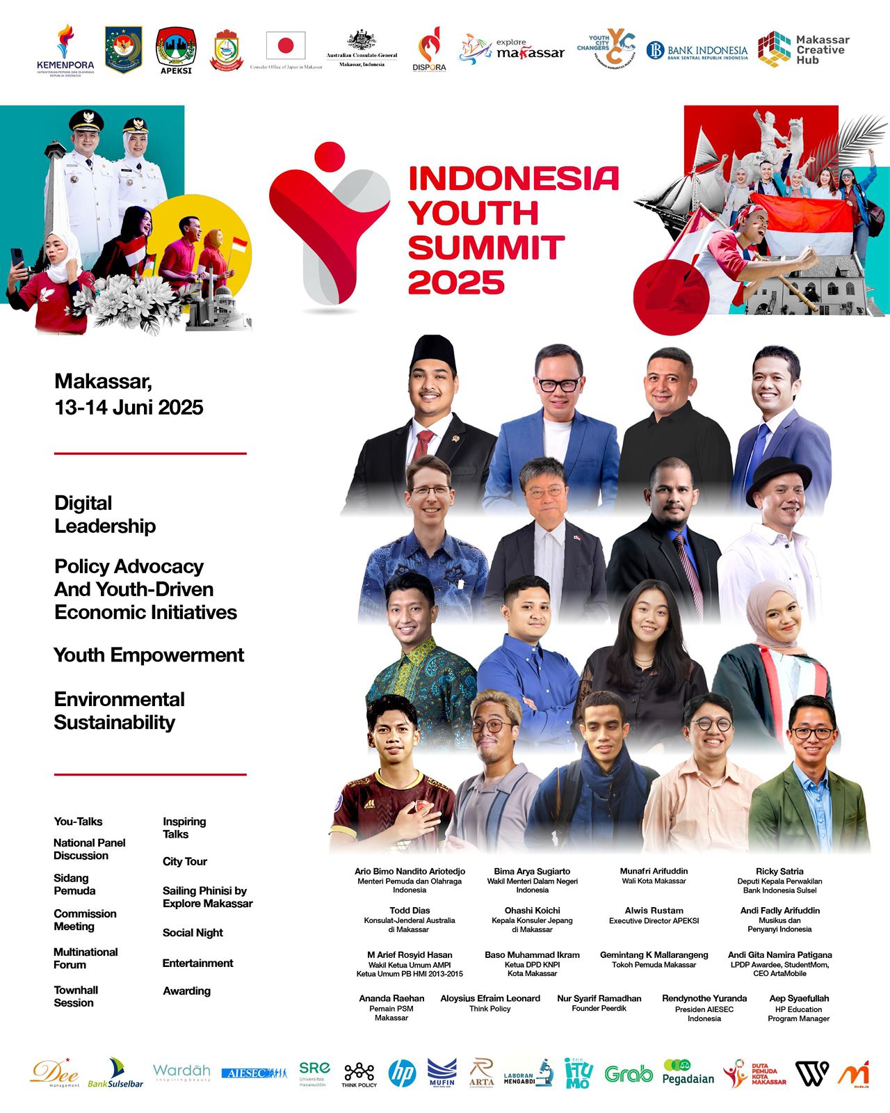 Digelar Jumat Besok, Wamendagri Akan Hadiri Indonesia Youth Summit 2025 di Makassar