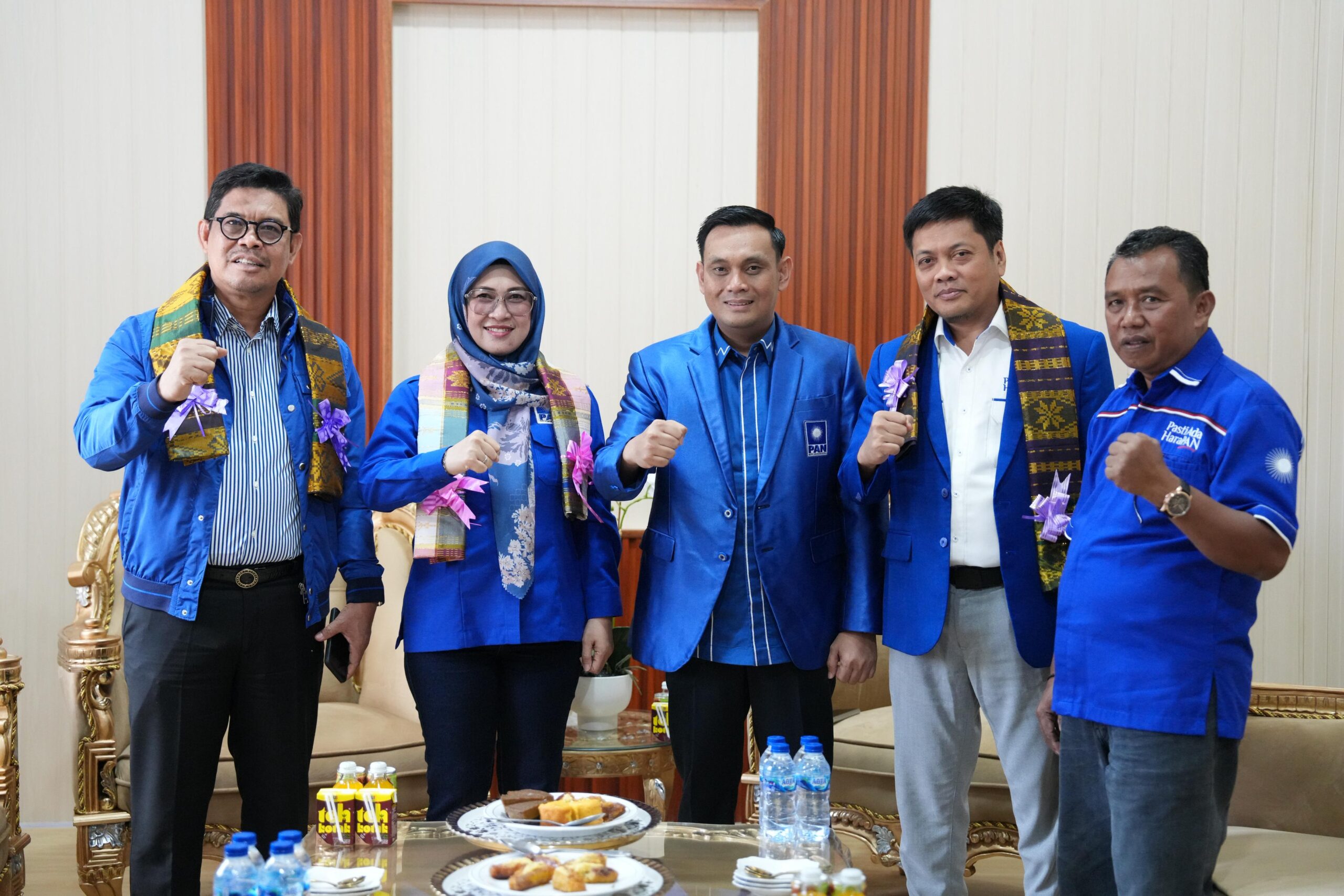 Gabung ke PAN, Chaidir Syam Ucapkan Selamat Buat Wawali Hermanto