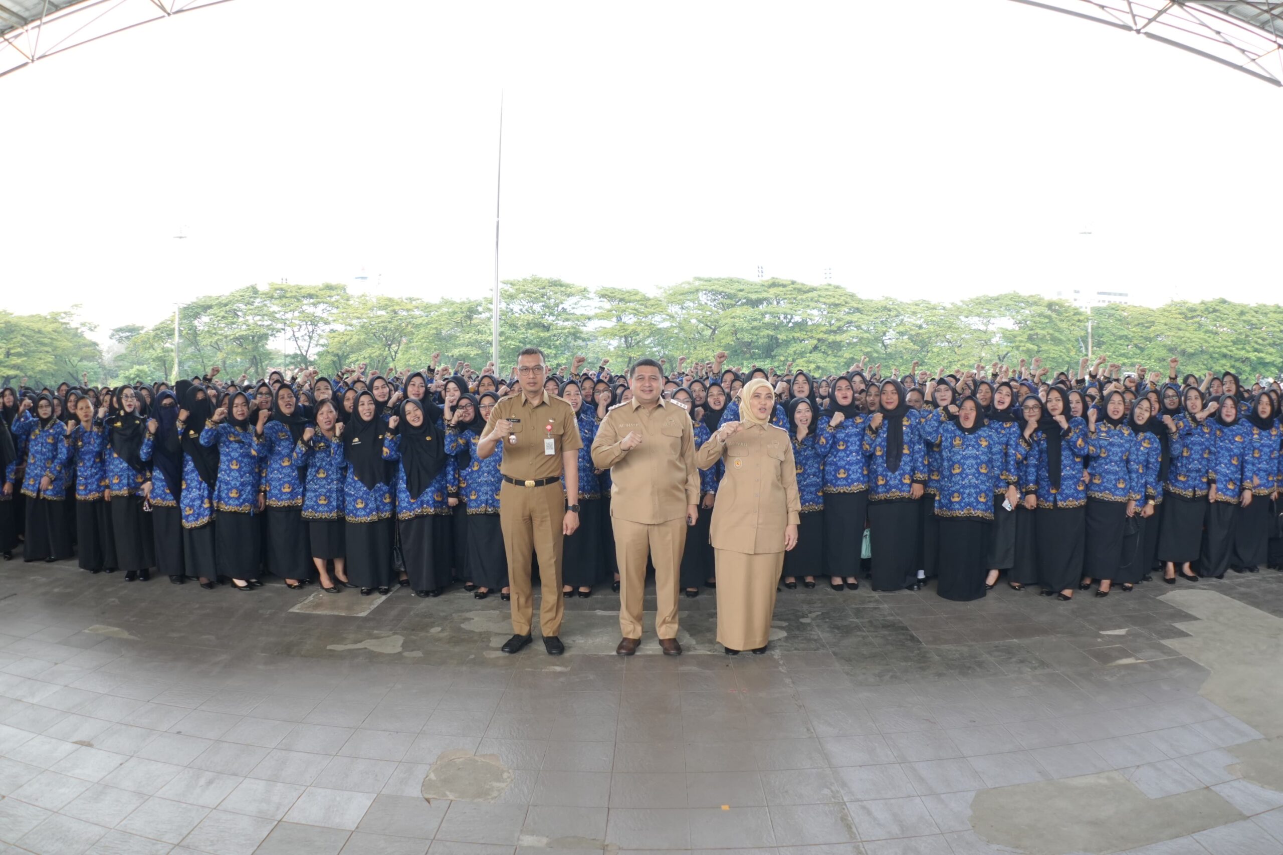 Munafri-Aliyah Kukuhkan 1.746 PPPK Makassar