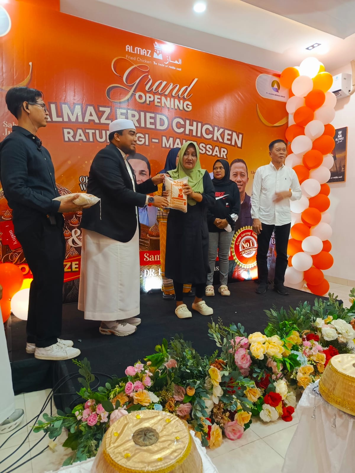 Buka Cabang di Ratulangi Makassar, Almaz Fried Chicken Resmi Dibuka