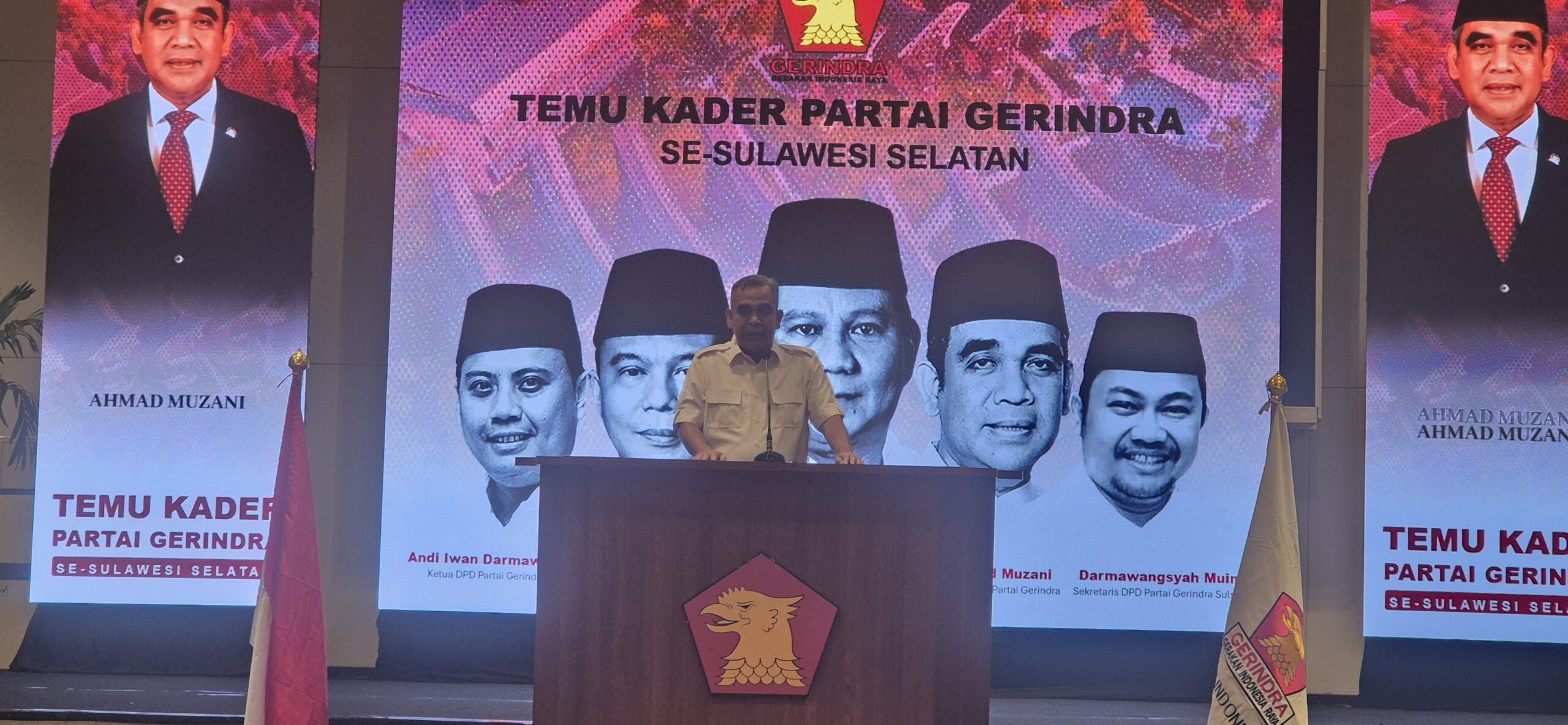 Ahmad Muzani: Temu Kader Gerindra se-Sulsel Istimewa Karena Gerindra Makin Kinclong