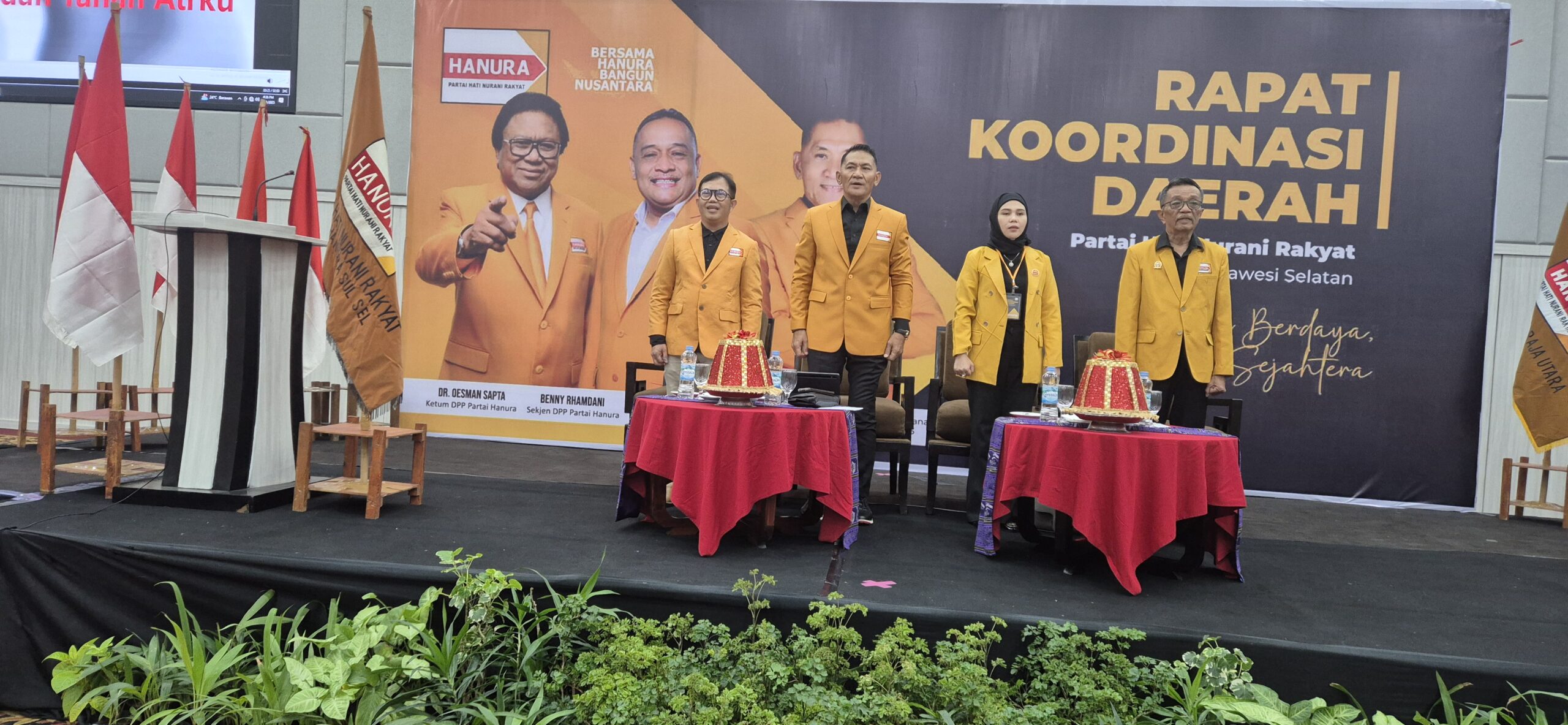 Adeni Muhan Bakar Semangat Kader Jelang Musda Hanura Sulsel