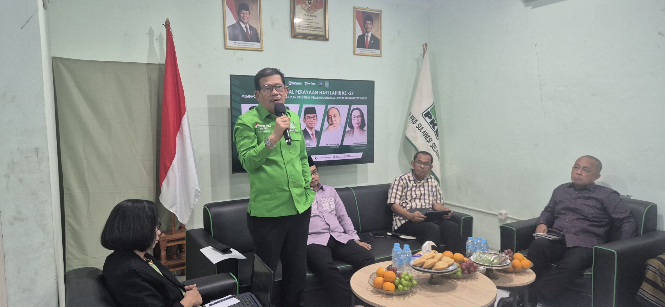 Peringati Harla ke-27 PKB, Azhar Arsyad: Keterlibatan Partai Dalam Pembangunan Daerah