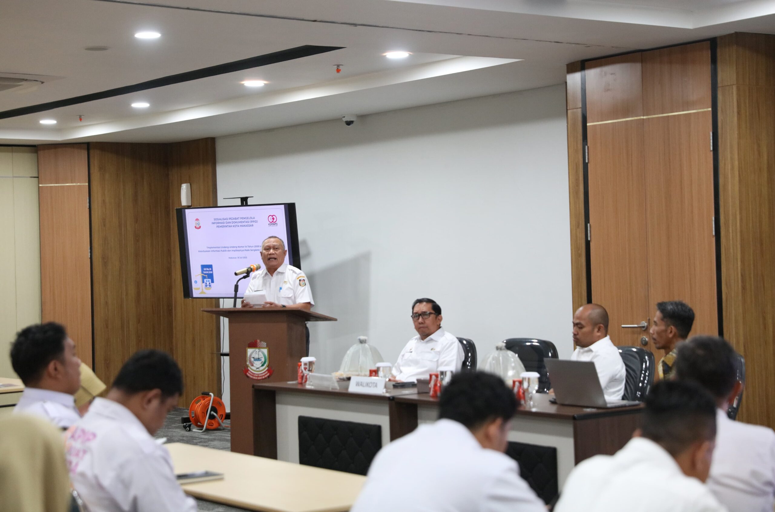 Kominfo Makassar Sosialisasi Penguatan PPID