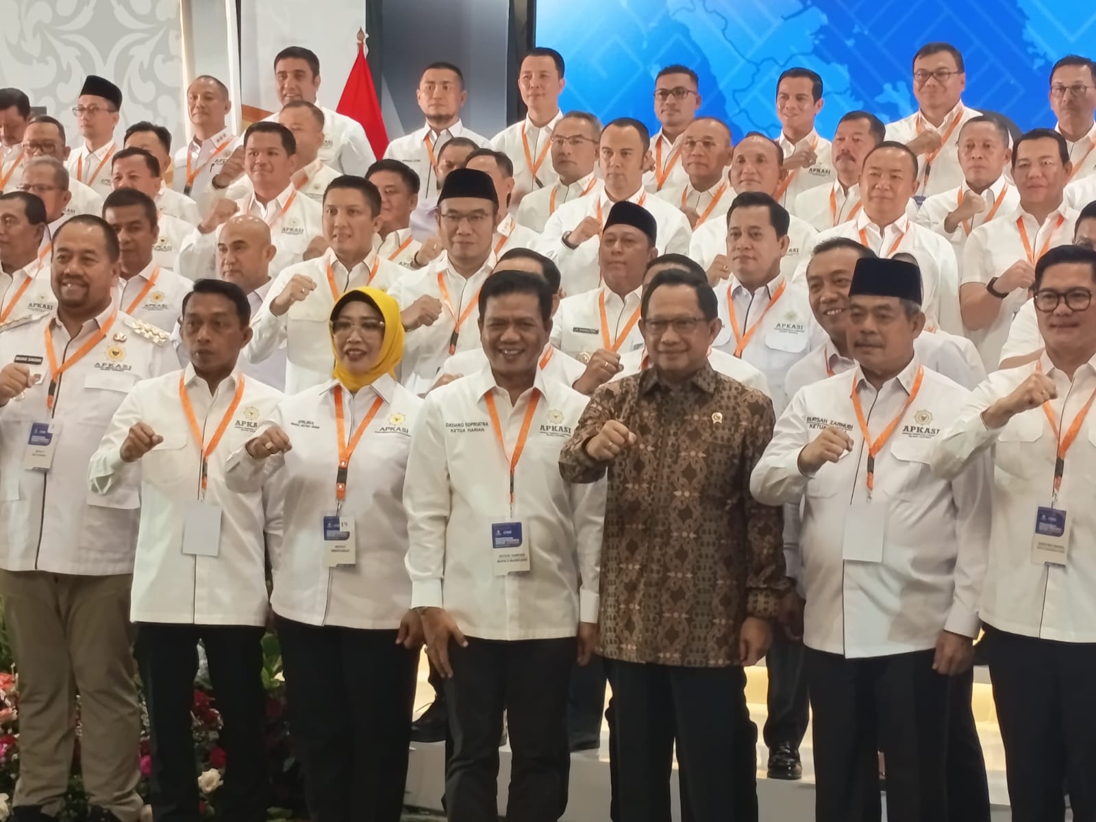 Resmi Dilantik Sebagai Waketum APKASI, Bupati Syaharuddin Alrif Jabat Bidang Pangan
