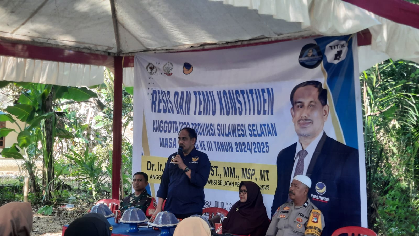 Mahmud Serap Aspirasi di Kecamatan Biringkanayya