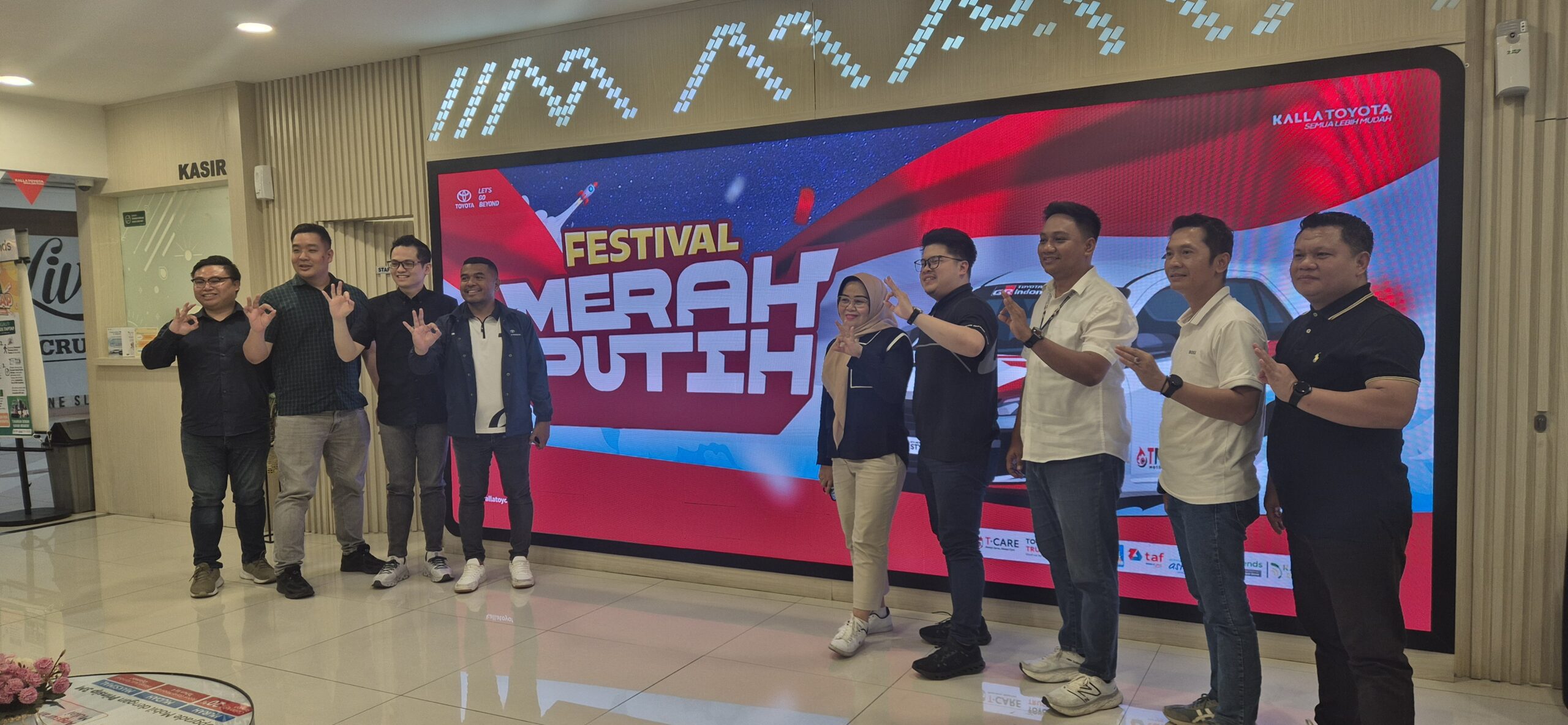 Penjualan Tumbuh 12 Persen, Kalla Toyota Semarakkan Hari Kemerdekaan