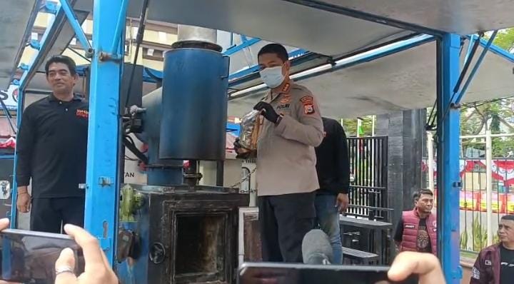 Polrestabes Makassar Musnahkan Narkoba Bernilai Rp 16 Miliar