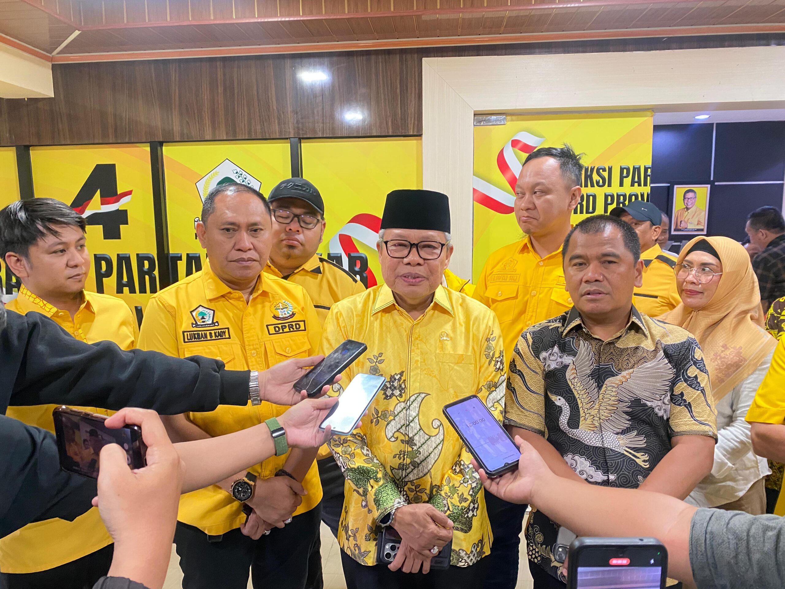 Taufan Pawe Kumpulkan Fraksi Golkar Bahas Isu Hak Angket CPI di DPRD Sulsel