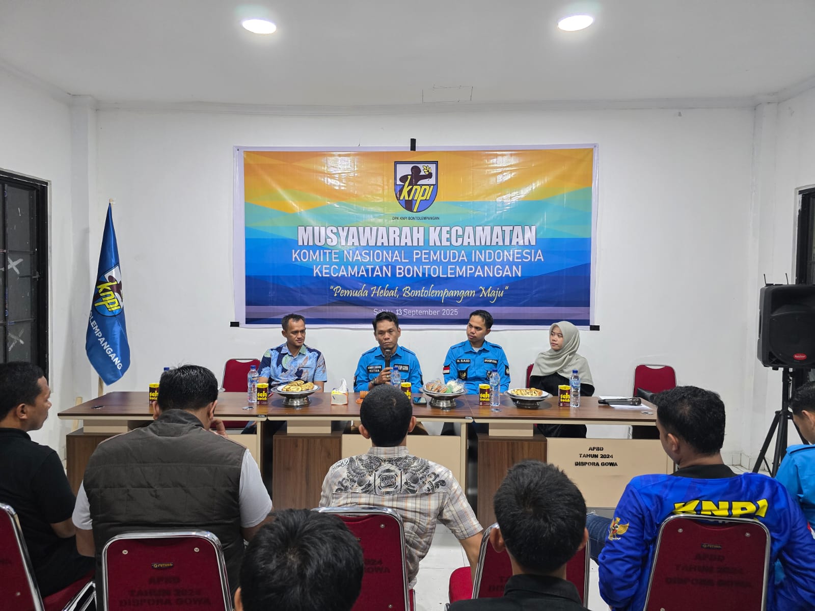 Owner ATTA wisata Travel Haji dan Umroh, Pimpin DPK KNPI Kecamatan Bontolempangan pada Muscam II