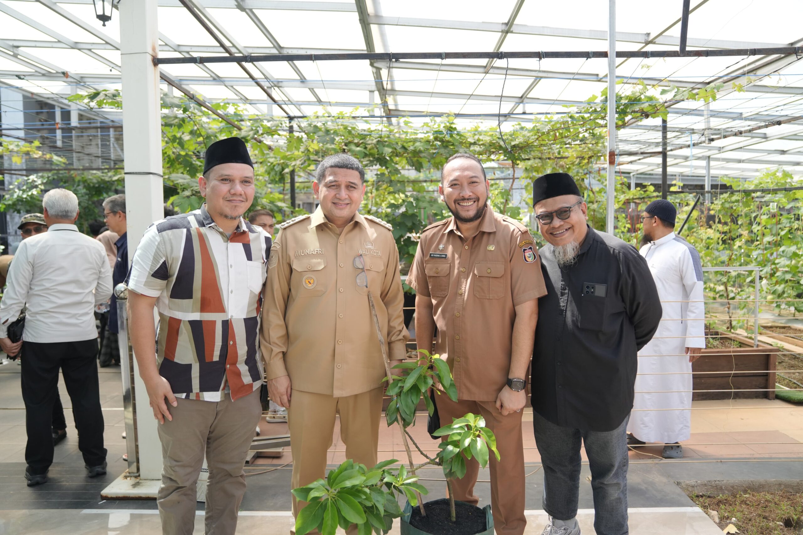 Wali Kota Makassar Launching Gerakan Urban Farming di Bukit Baruga
