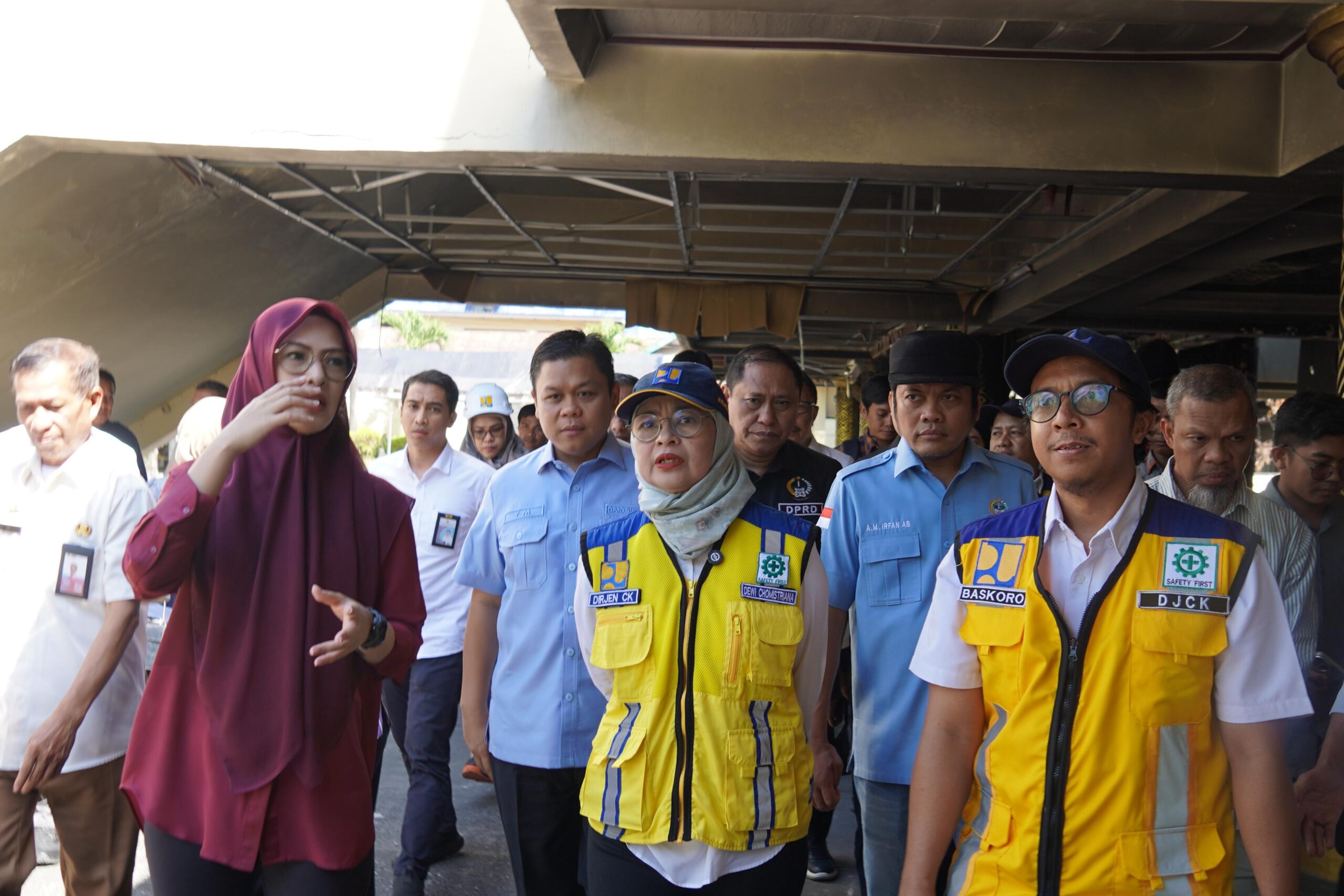 Tinjau Gedung DPRD Sulsel yang Dibakar Massa, Kementerian PU Identifikasi Sembilan Bangunan yang Rusak