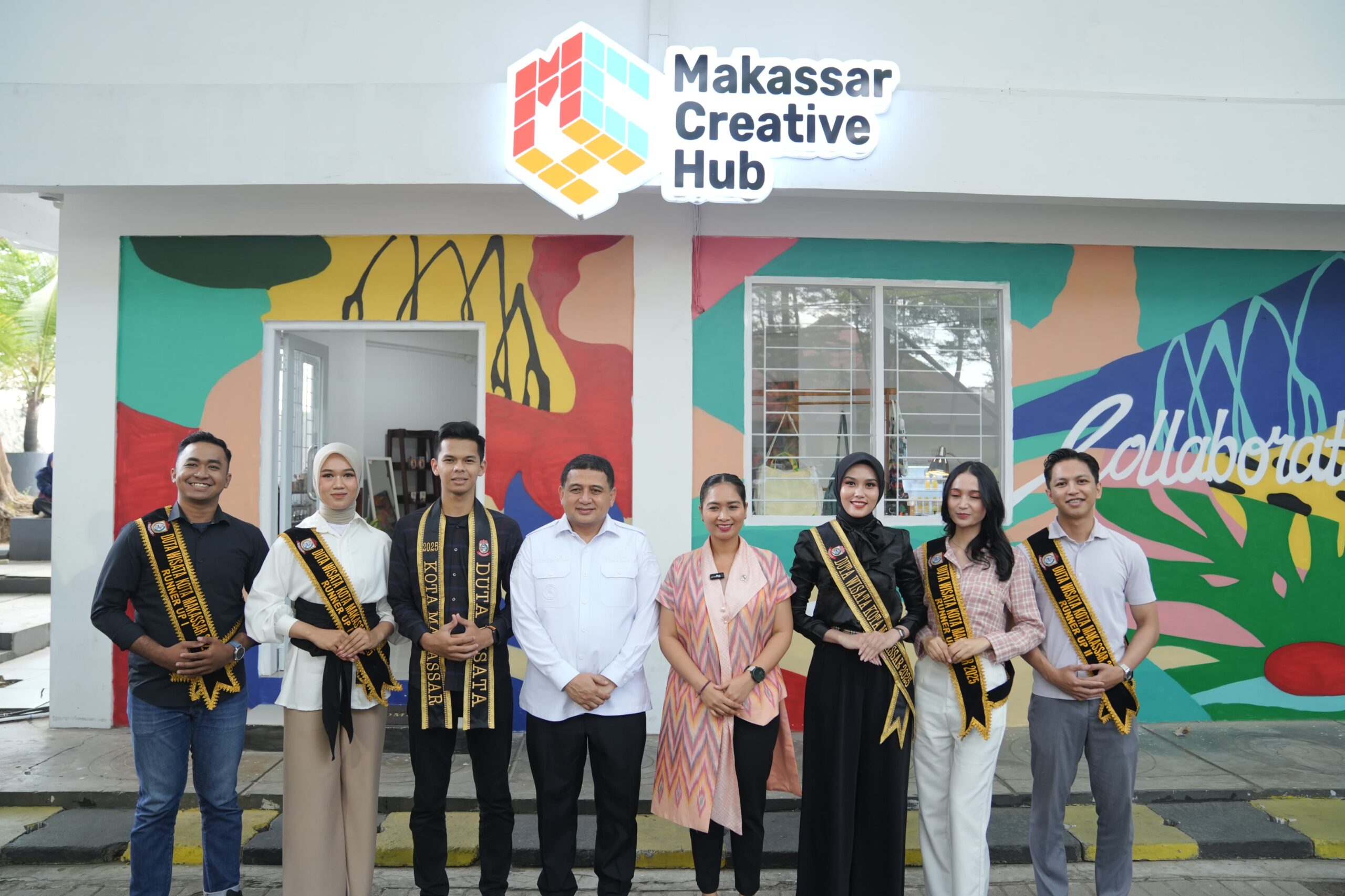 Wamenpar RI Tinjau Makassar Creative Hub, Apresiasi Kreativitas Anak Muda Kota Daeng