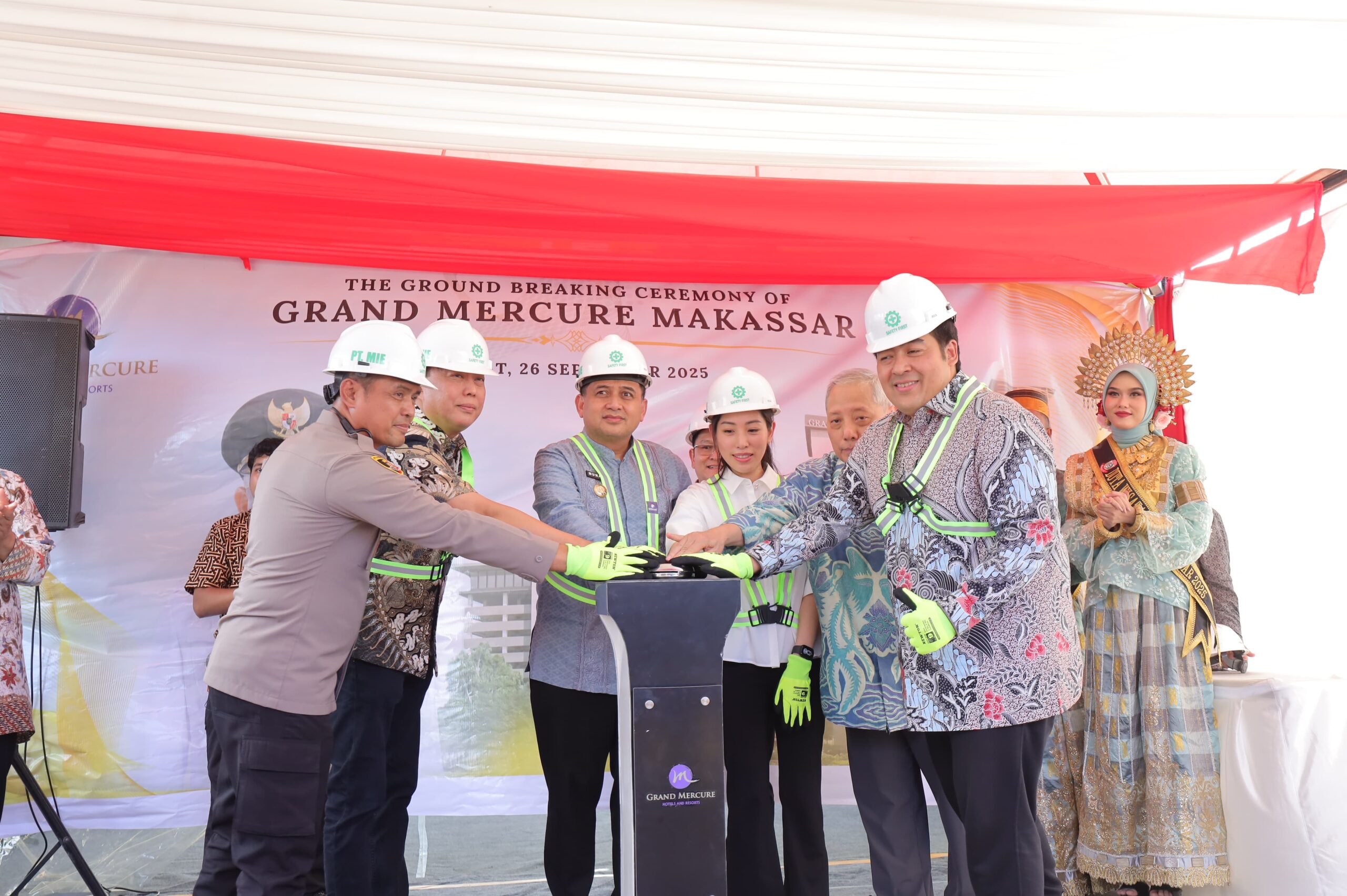 Ikon Baru Pariwisata: Hotel Grand Mercure  Siap Hiasi Langit Makassar