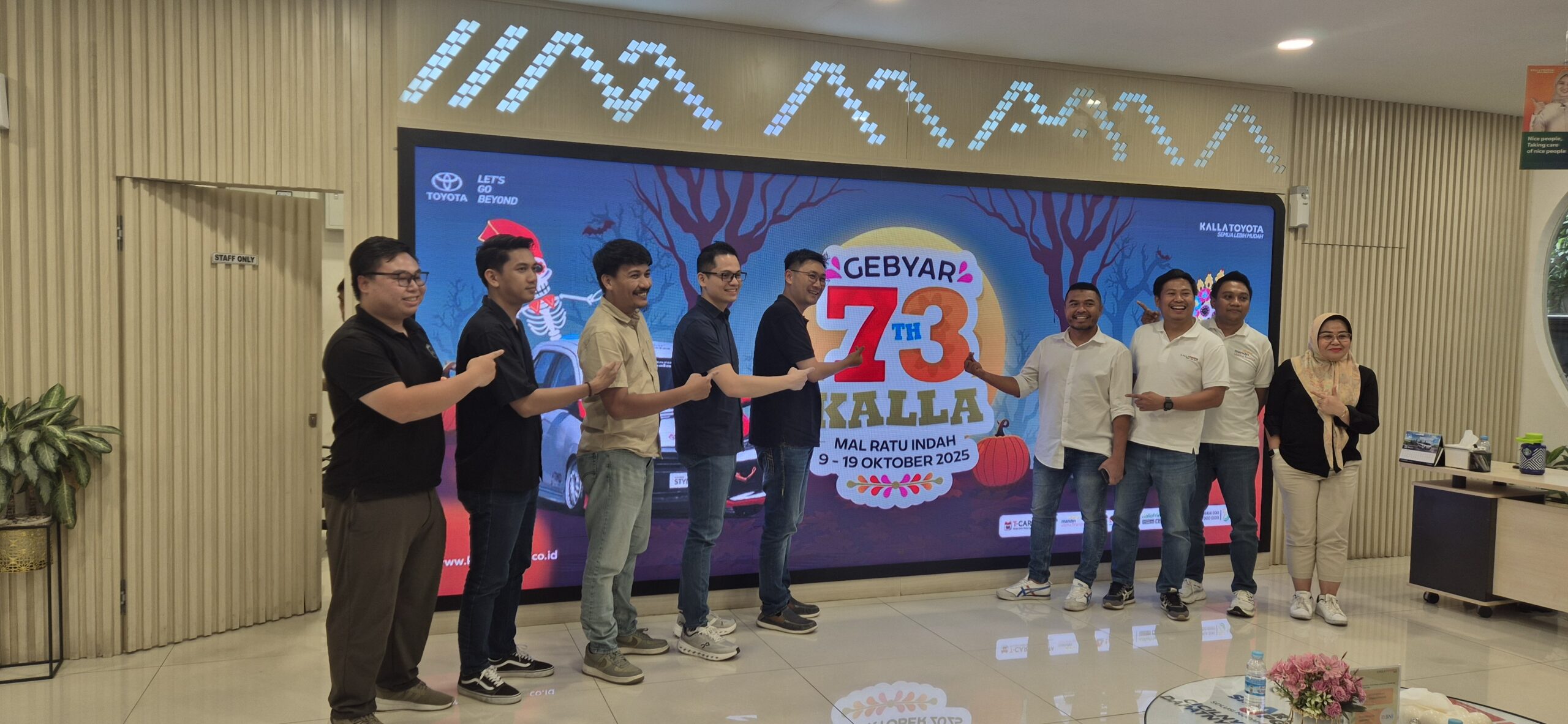 Kalla Toyota Hadirkan Program Spesial Diusia 73 Tahun