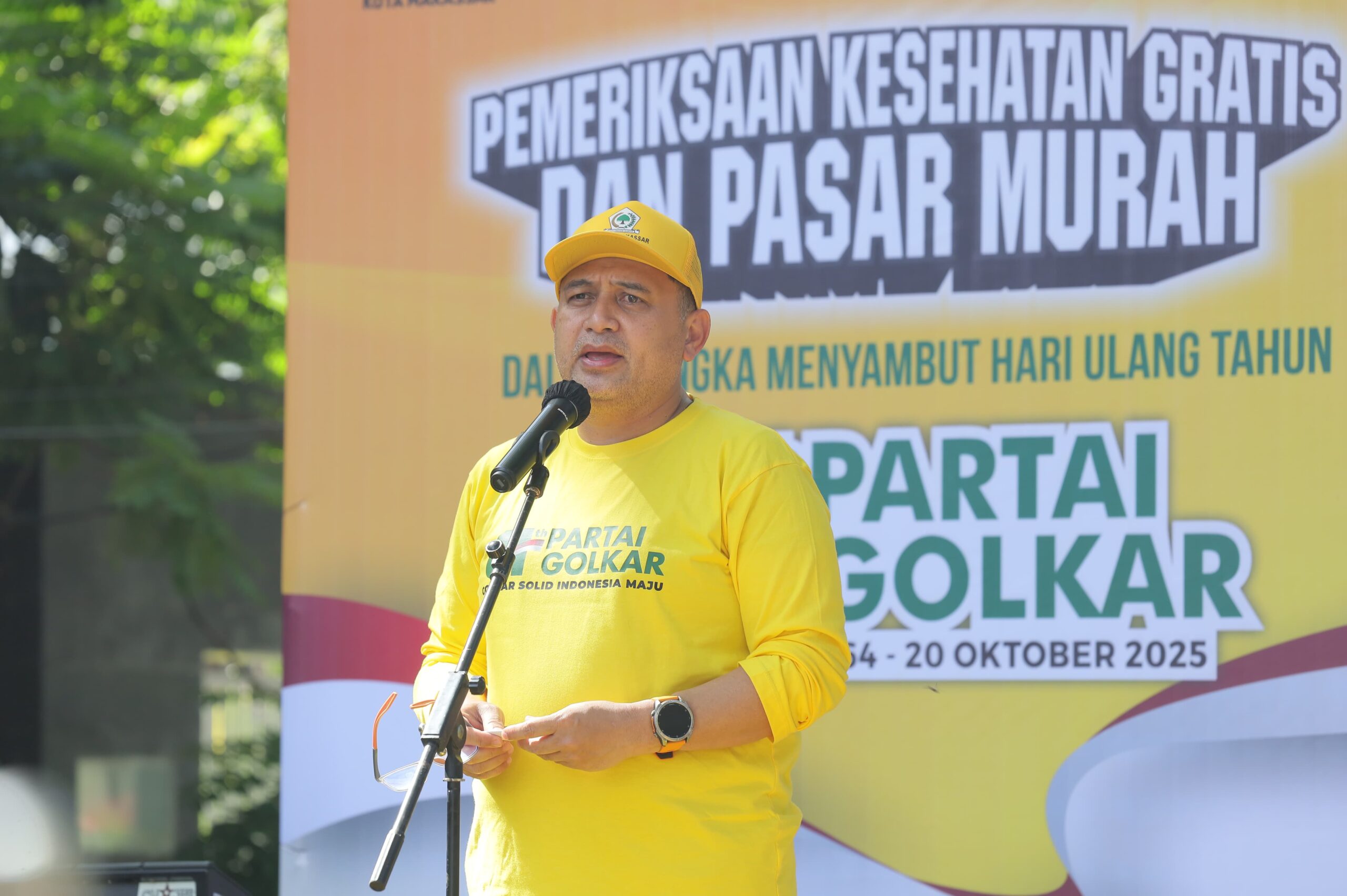 Golkar Makassar Gelar Pasar Murah