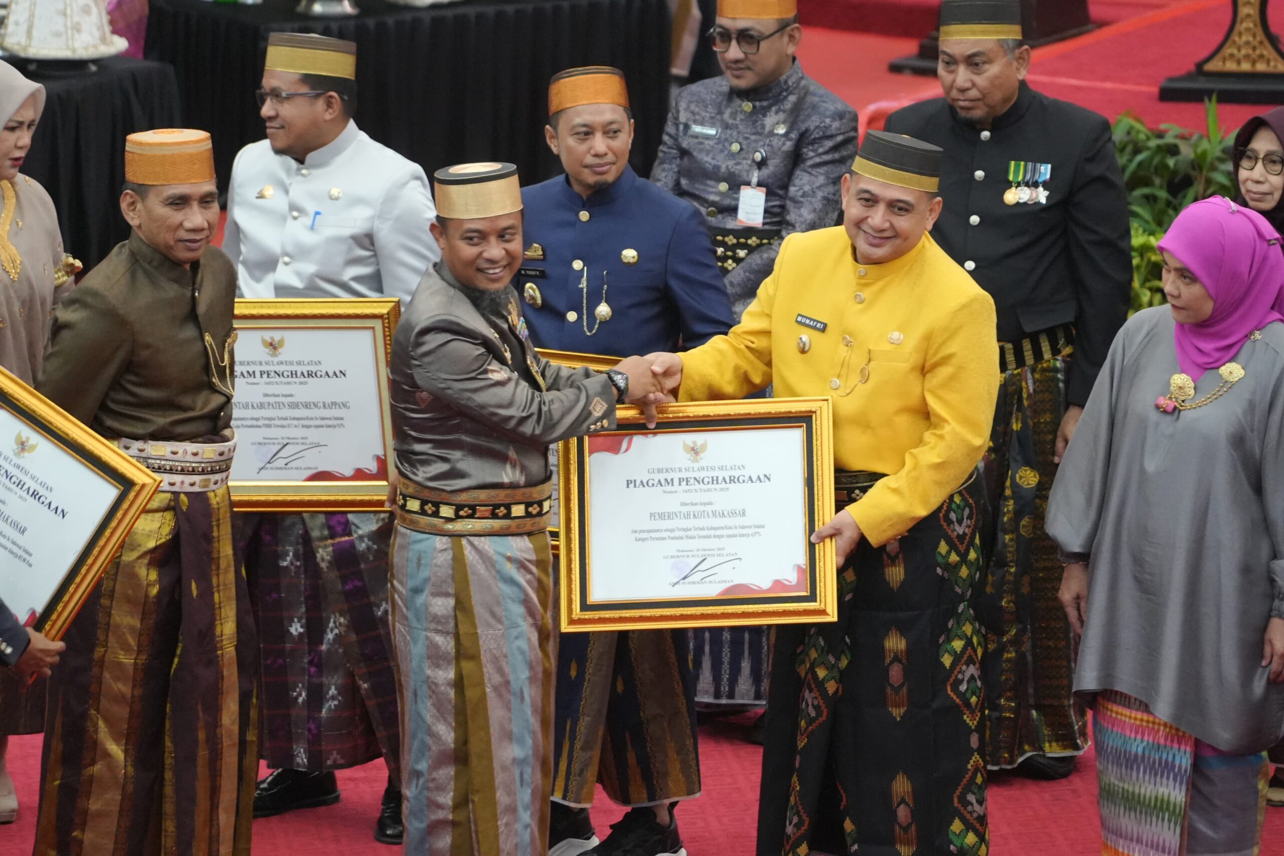 MULIA Sabet Tiga Penghargaan di HUT Sulsel ke-356