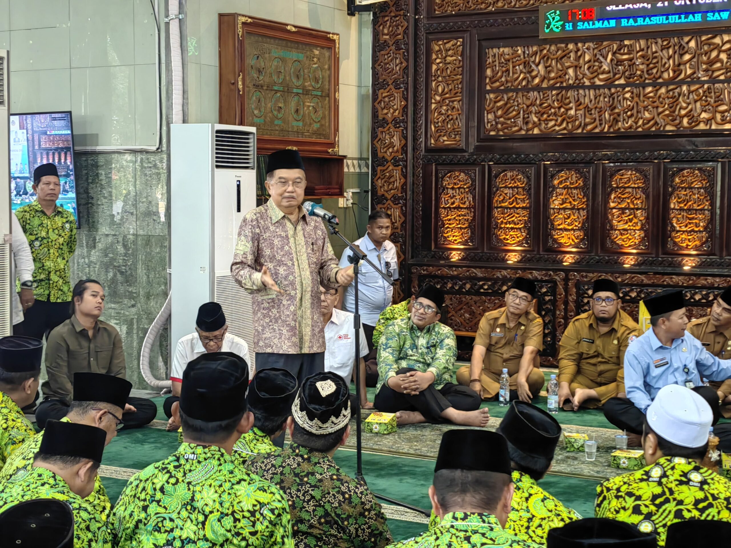 Jusuf Kalla ajak Pengurus Masjid se-Indonesia Gerak Bersama Memajukan Ummat dan Bangsa