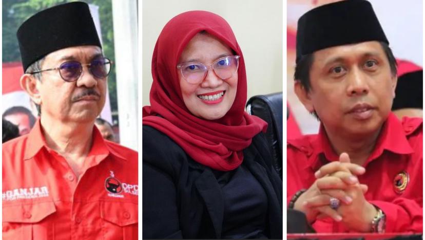Bocor Halus: KSB PDIP Sulsel Periode 2025-2030, ARW, Mesakh, dan Risfayanti Muin