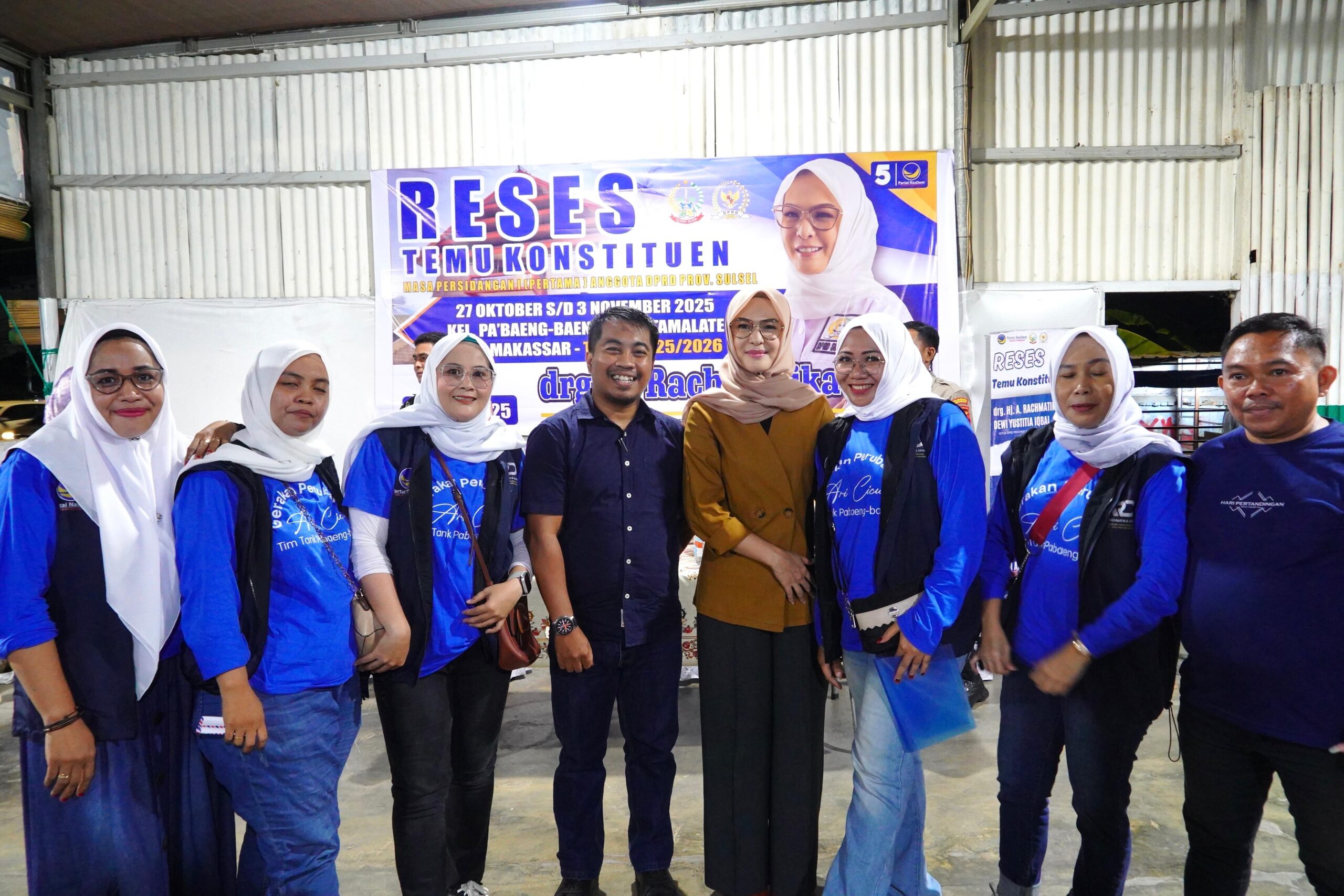 Reses, Andi Rachmatika Dewi Serap Aspirasi Masyarakat di Kelurahan Pabaeng-baeng