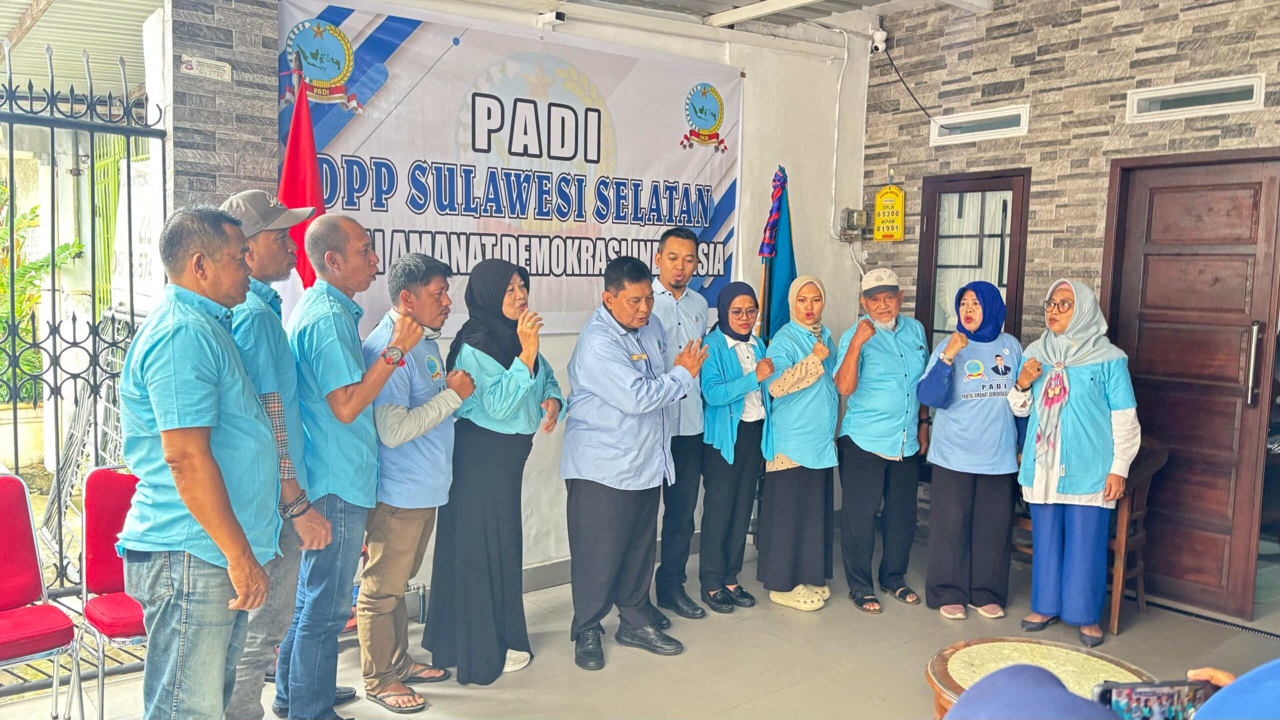 Menuju Pemilu 2029, Wapres Partai Amanat Demokrasi Indonesia Lantik Pengurus Sulsel