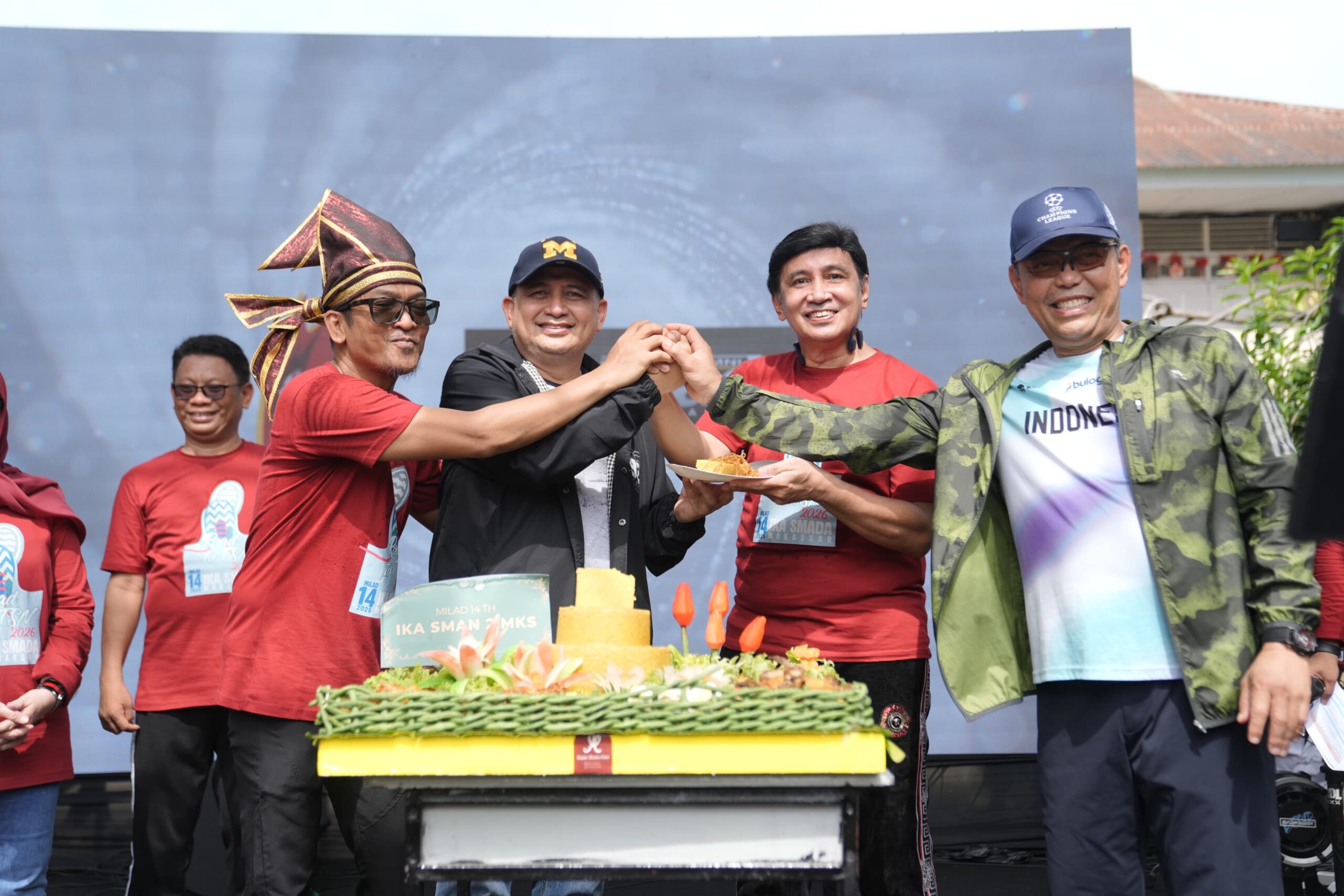 Di HUT ke-14 IKASMADA, Munafri Lepas Merpati Tanda Dimulainya TSN II