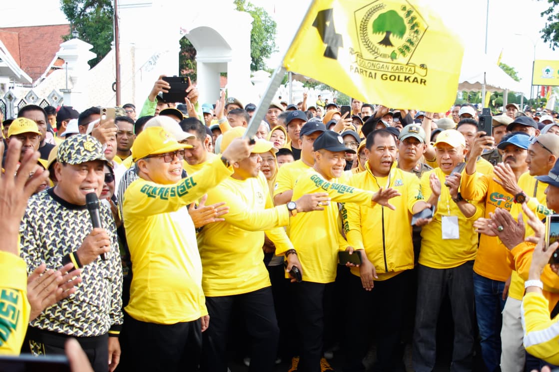 Golkar Sulsel Rayakan HUT ke-61 di Bone, TP Perintahkan Fraksi Kawal Kebijakan Daerah
