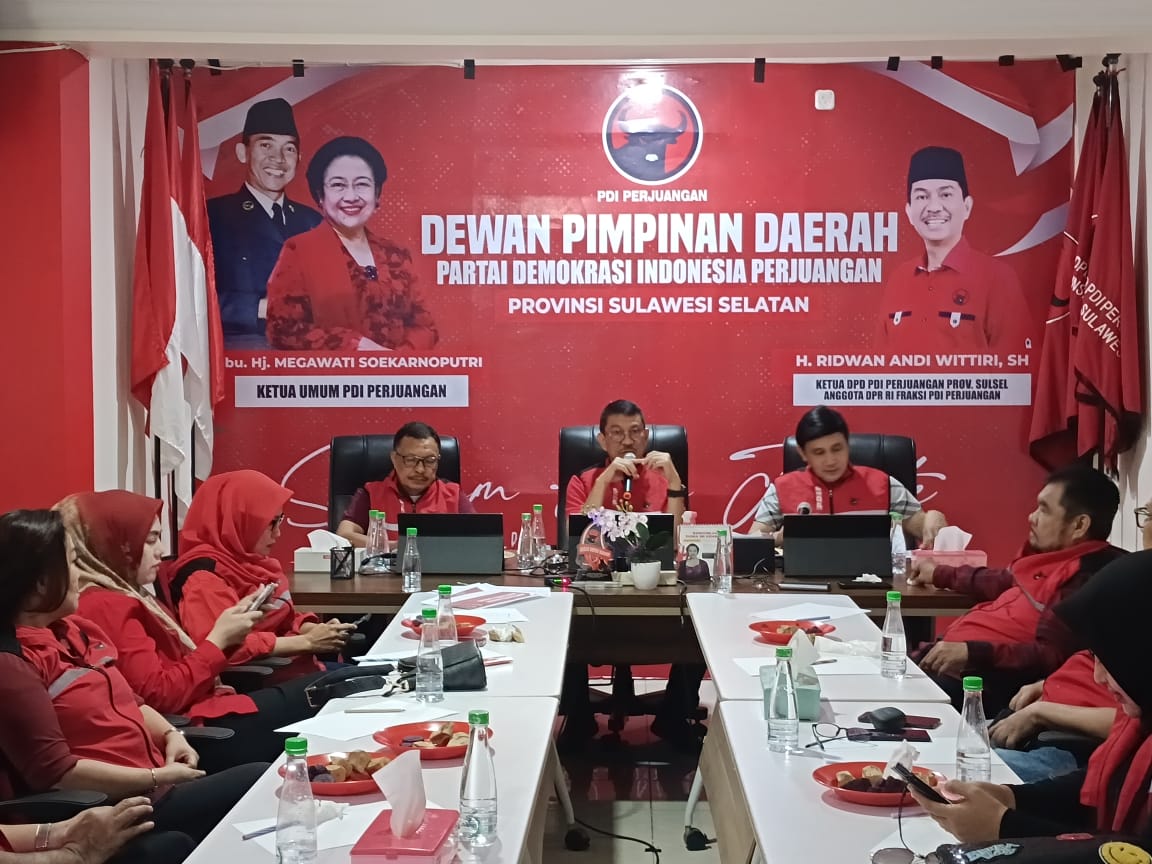 Megawati dan Hasto Akan Pimpin Konferda-Konfercab VI PDIP Sulsel