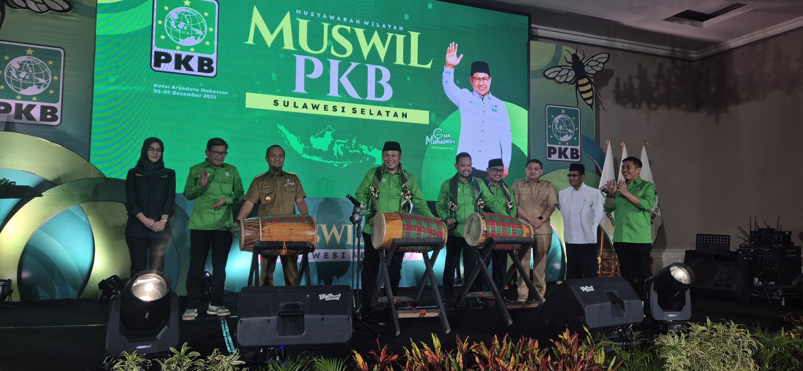 Azhar Arsyad Paparkan Capaian PKB Sulsel dari Pemilu 2019-2024 di Muswil