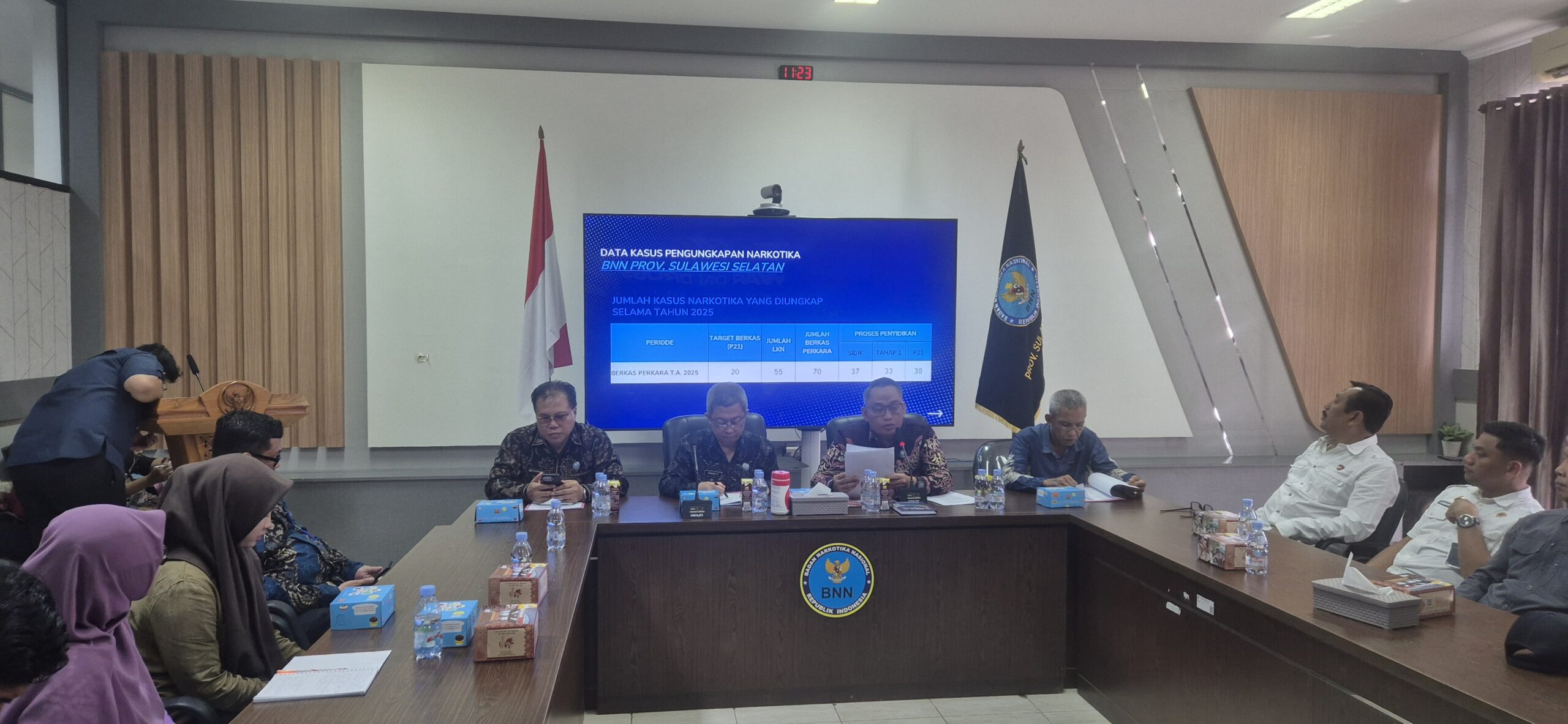 Sulsel Ranking Kelima Jumlah Kasus Narkotika Terbanyak