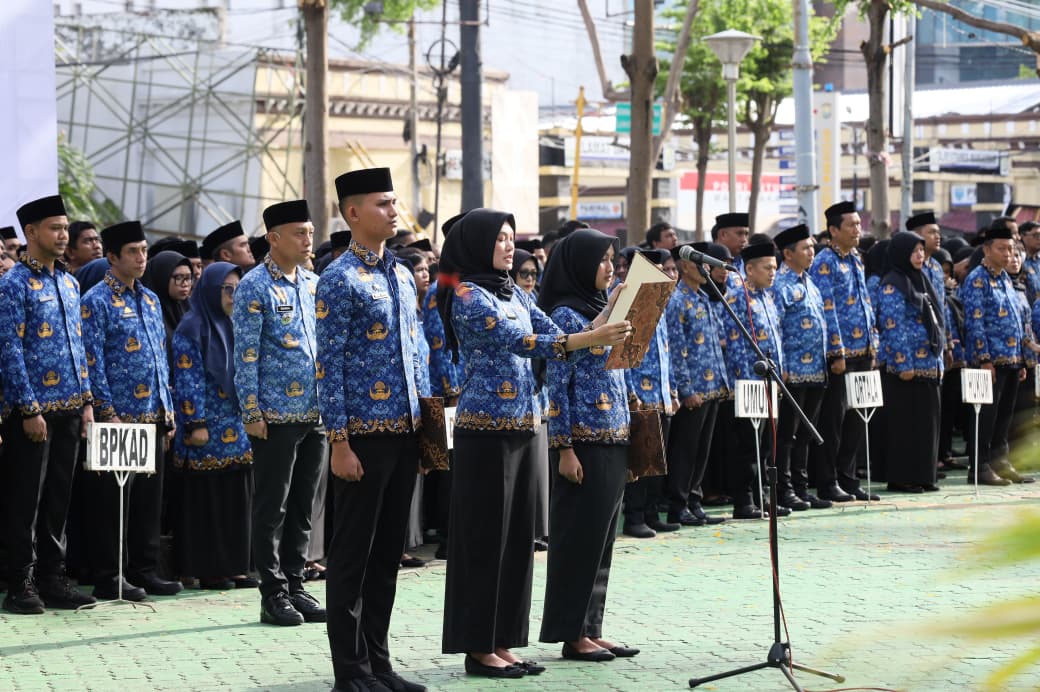 Munafri-Aliyah Harap ASN Pemkot  Harus Jadi Teladan Disiplin dan Pelayanan Publik