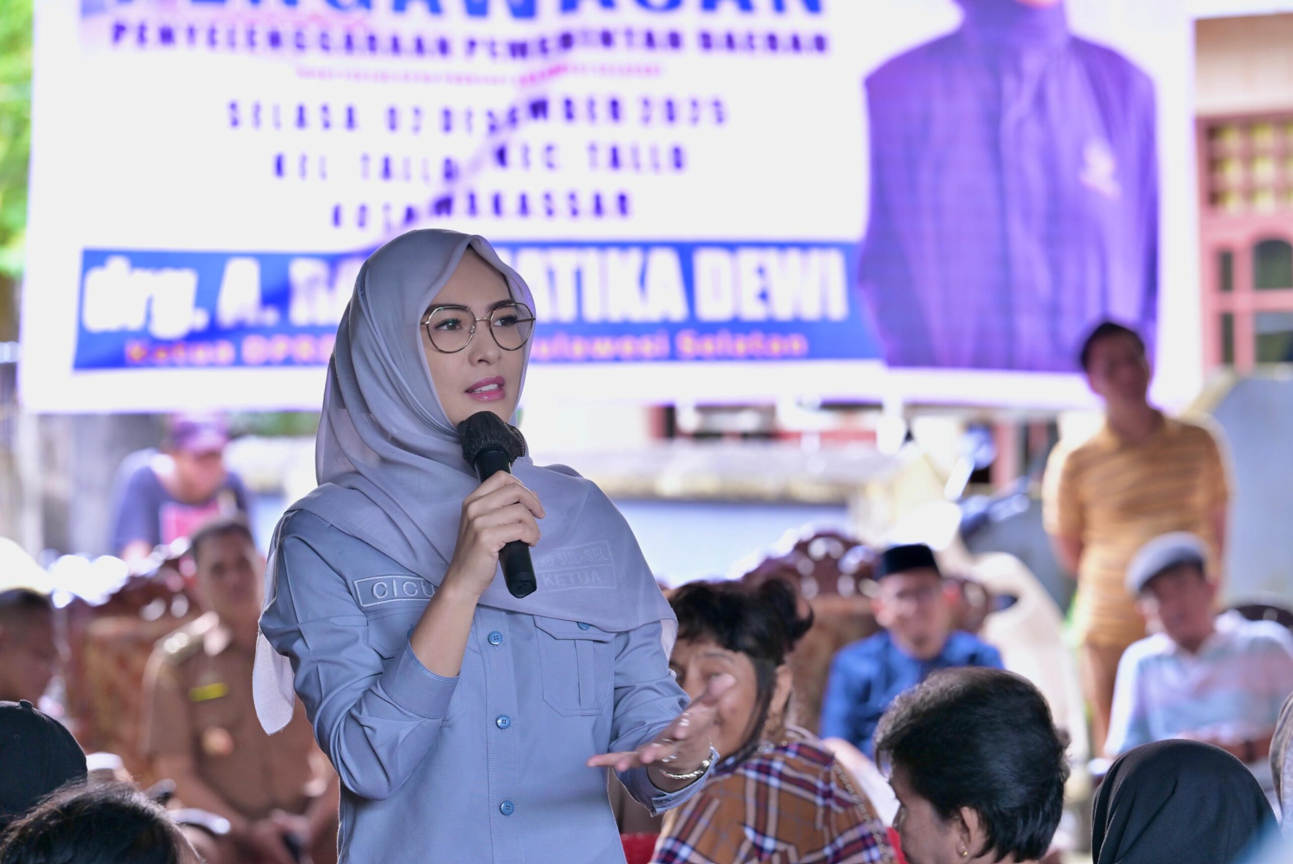 Kunjungi Kelurahan Tallo, Cicu Tegaskan Komitmen Kawal Anggaran Provinsi