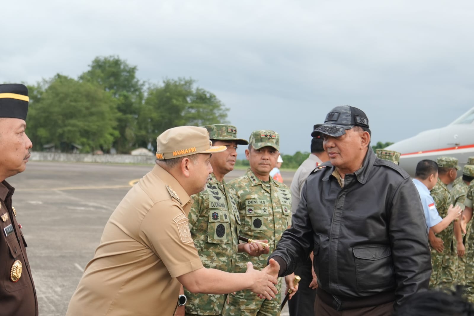 Menhan RI Kunjungan Kerja di Makassar, Disambut Langsung Wali Kota Munafri