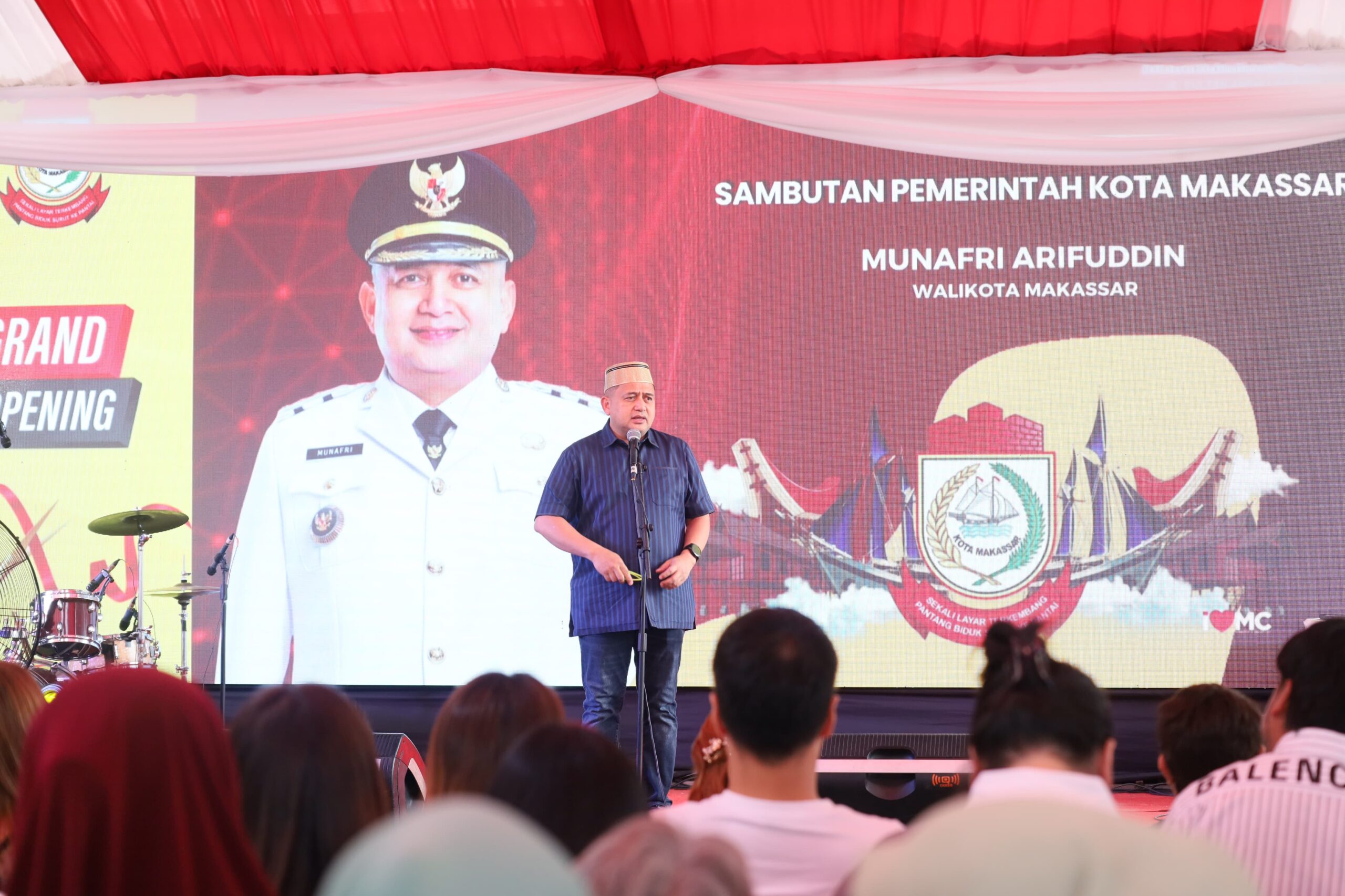 RJ Toserba Resmi Dibuka, Wali Kota Appi Minta Manajemen Prioritaskan Produk UMKM Lokal