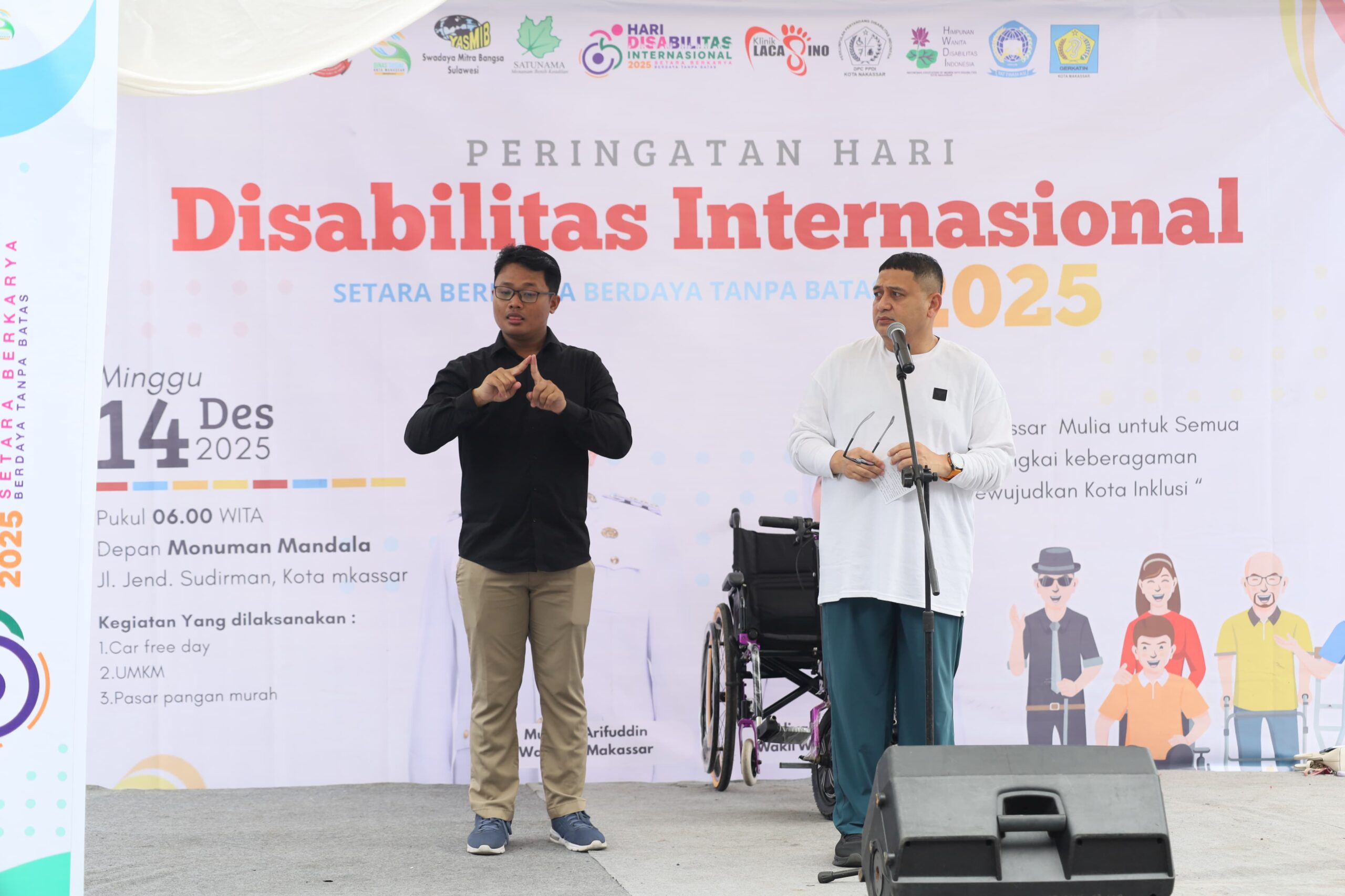 Makassar Peringati Hari Disabilitas Internasional 2025, Perwakilan Difabel Apresiasi Dukungan Wali Kota Munafri