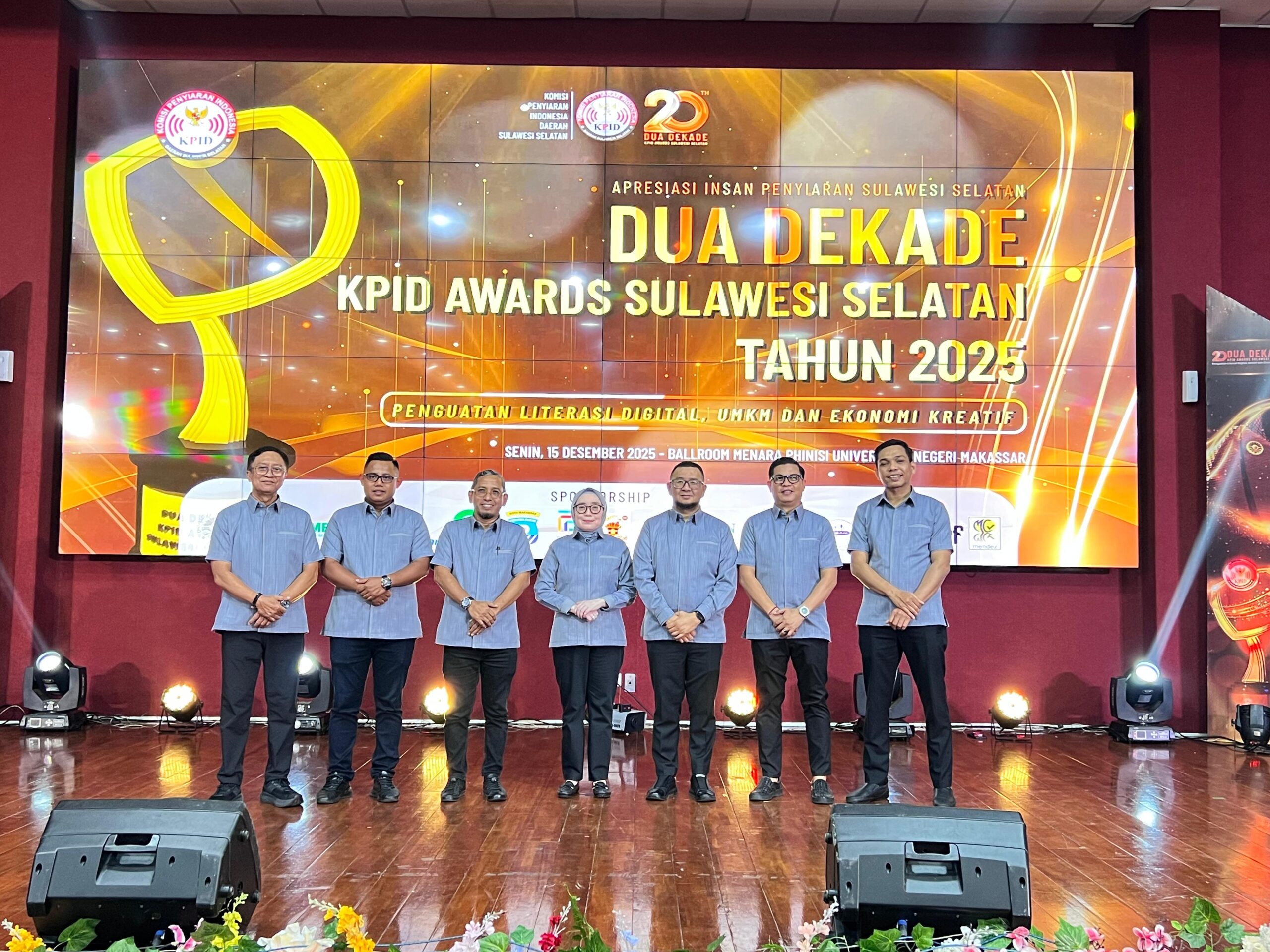 Dua Kepala Daerah di Sulsel Raih Nominasi KPID Awards 2025
