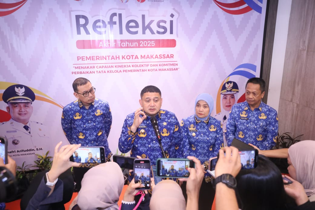 Refleksi Akhir Tahun 2025, Munafri Wajibkan OPD Respons Aduan 2×24 Jam dan Perkuat Kerja Lintas Sektor