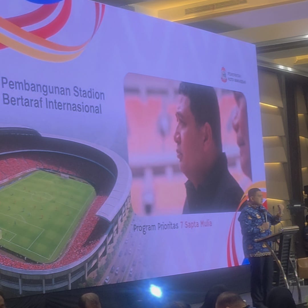 2026 Pembangunan Stadion Untia Dilakukan